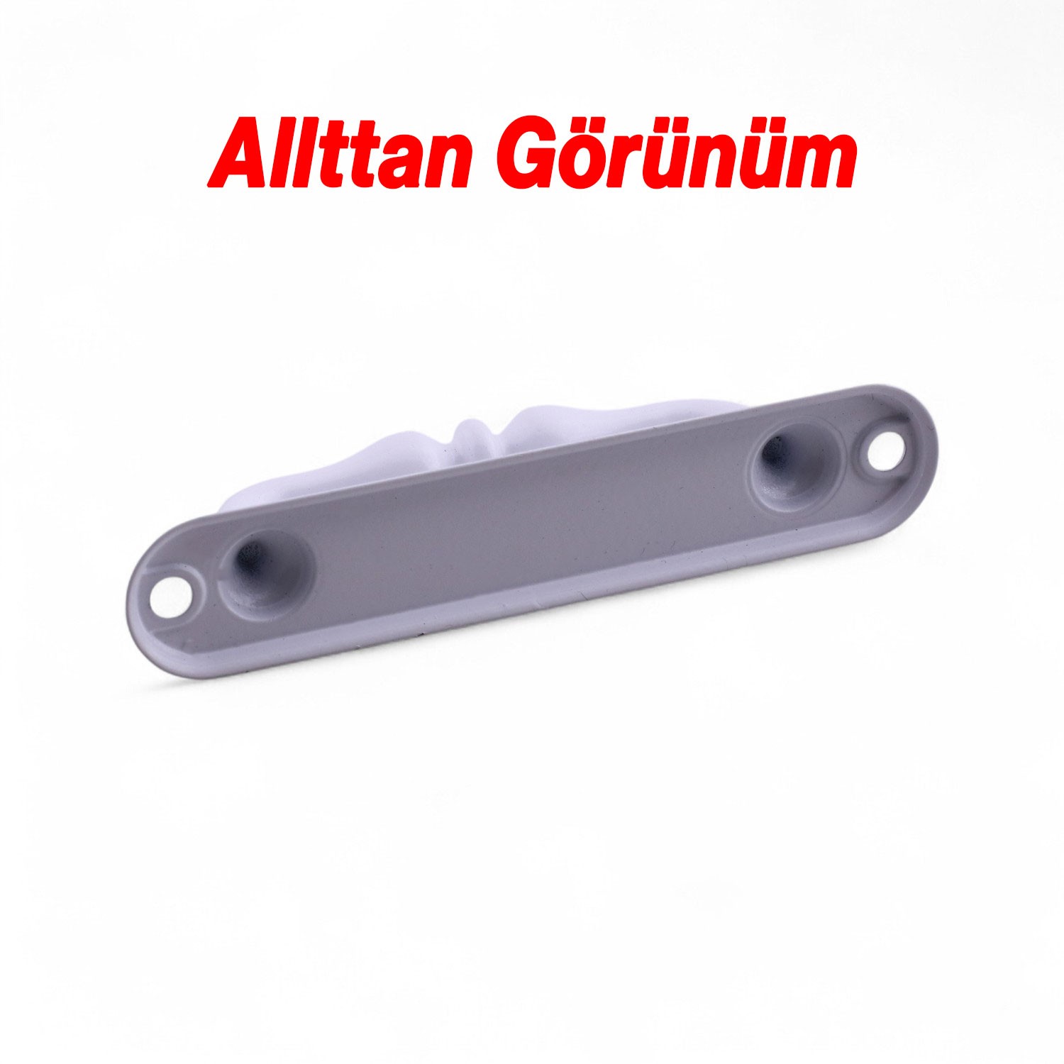 Beyaz Metal Kapı Çekme Kolu 12 cm Dolap Mobilya Dolap Çekmece Tutamağı Kulp Saclı Kulpları