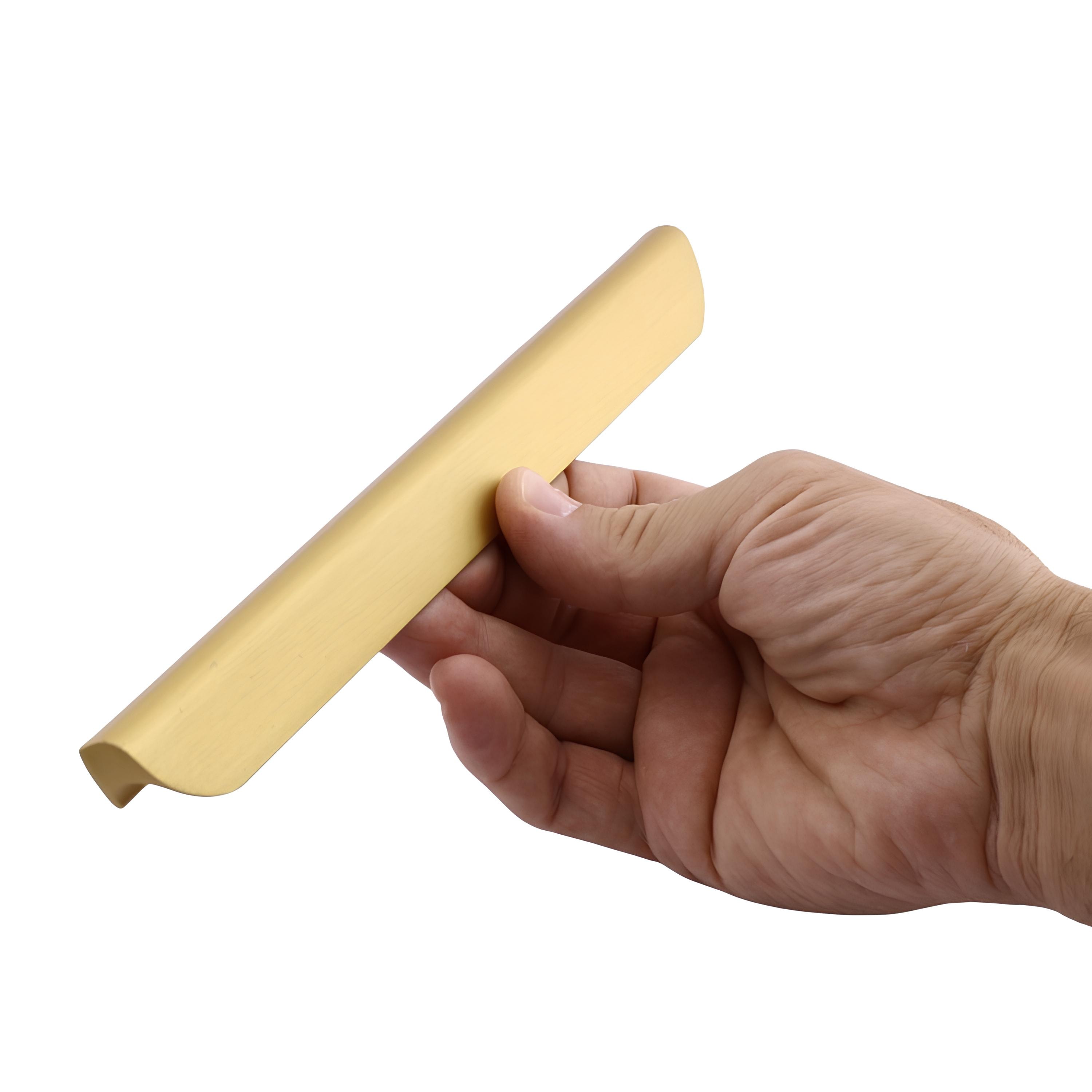 Fırat 224 mm Mat Gold Altın Kulpu Metal Mobilya Çekmece Mutfak Dolap Kapak Kulpları Kulbu Dolabı