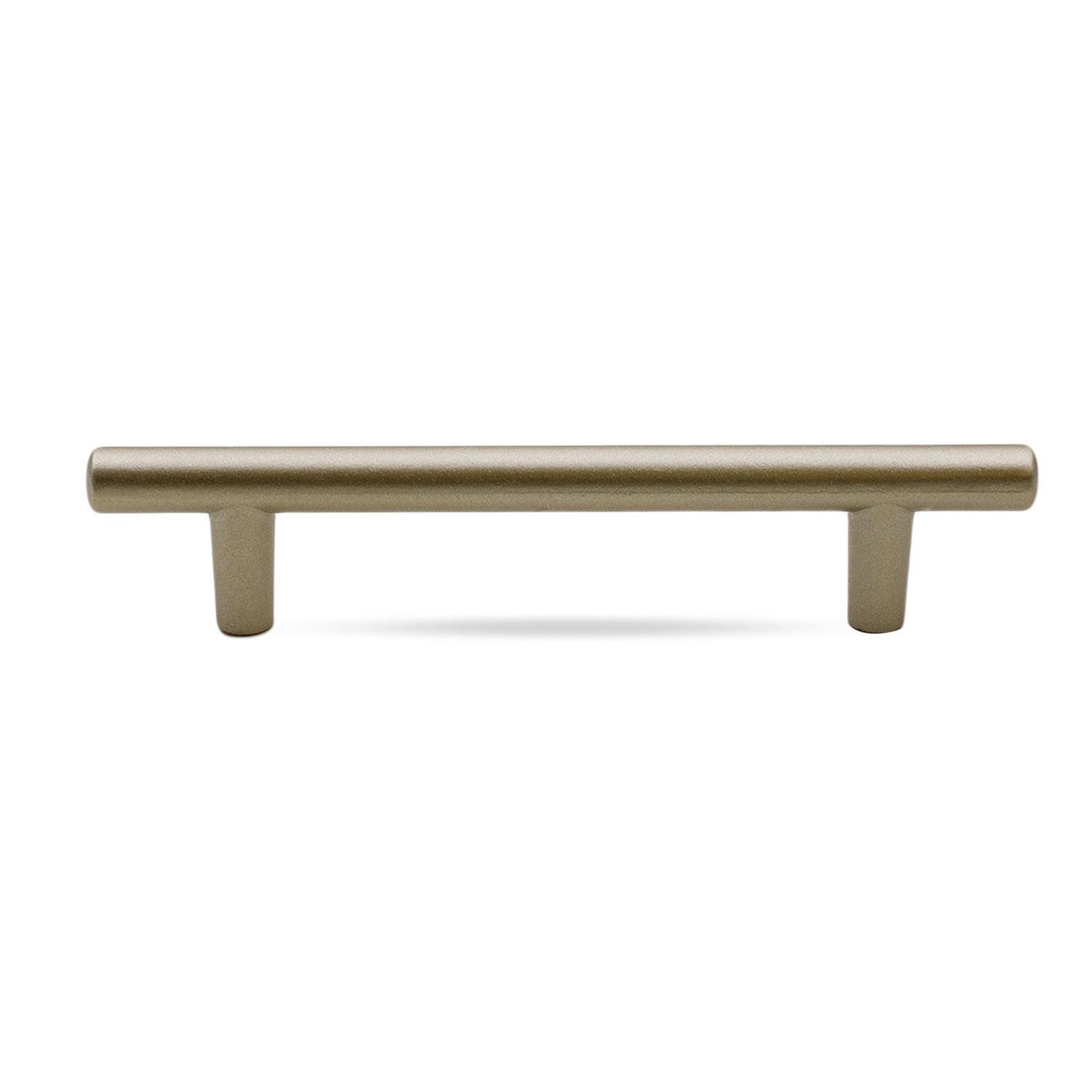 Gül Boylu Mobilya Mutfak Dolap Çekmece Dolabı Metal Kulpu Kulbu Kulpları Saten Renk (128 MM-12.8 CM)