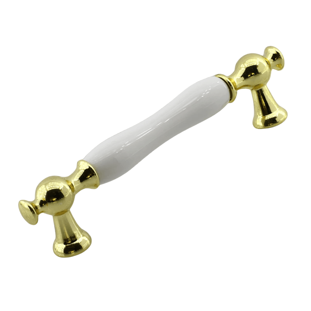 Aruh Porselen Gold Altın Kulp 160 mm Mobilya Çekmece Mutfak Dolabı Dolap Kapak Kulplar Kulb Kulpu
