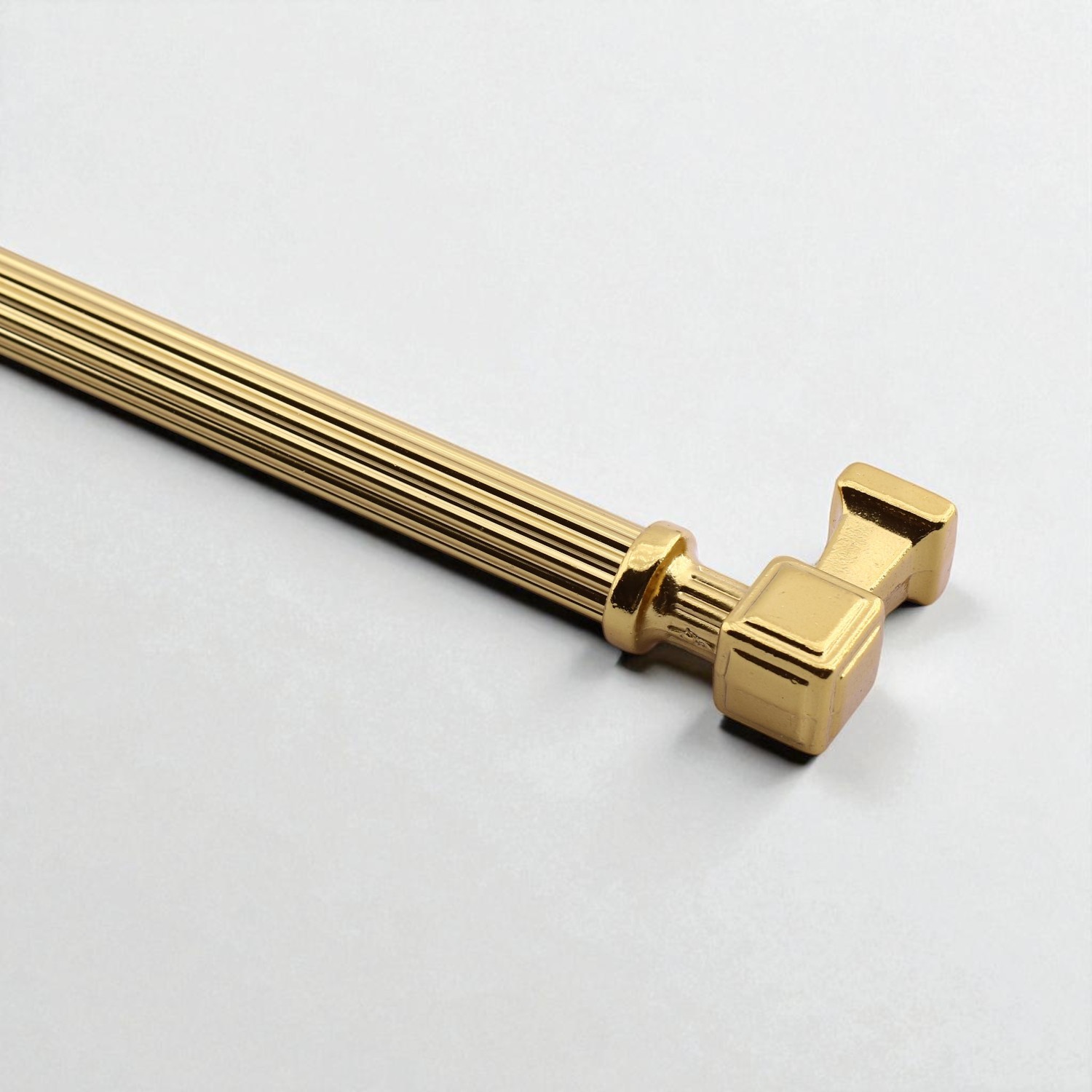 Yeni Talas Çizgili Gold Altın Metal 128 mm 12.8 cm Mobilya Mutfak Çekmece Dolap Kulpu Kulbu Kulpları
