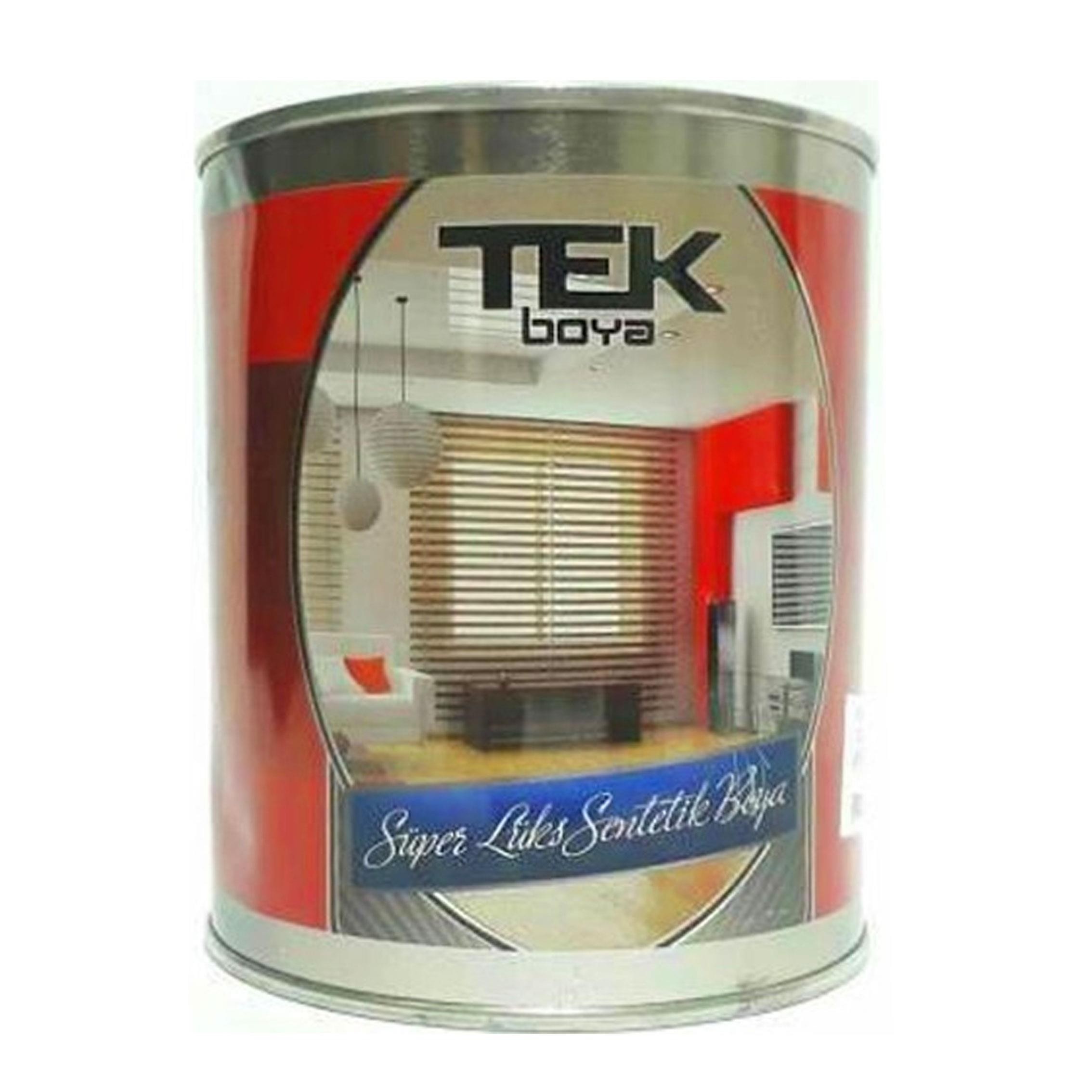 Tek 2.5 Lt Süper Lüx Sentetik Yağlı Boya Ahşap Metal Duvar Boyası