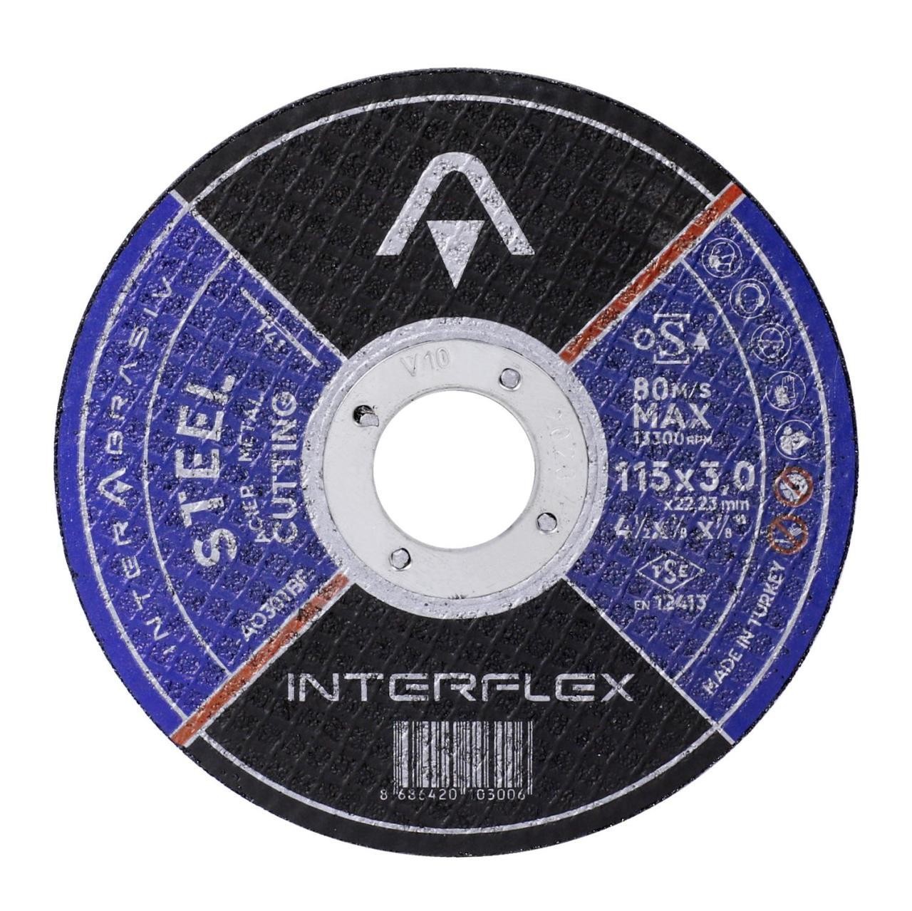 16 PARÇA Spiral Taşlama Cırt Zımpara İnox Metal Kesici Flap Disk