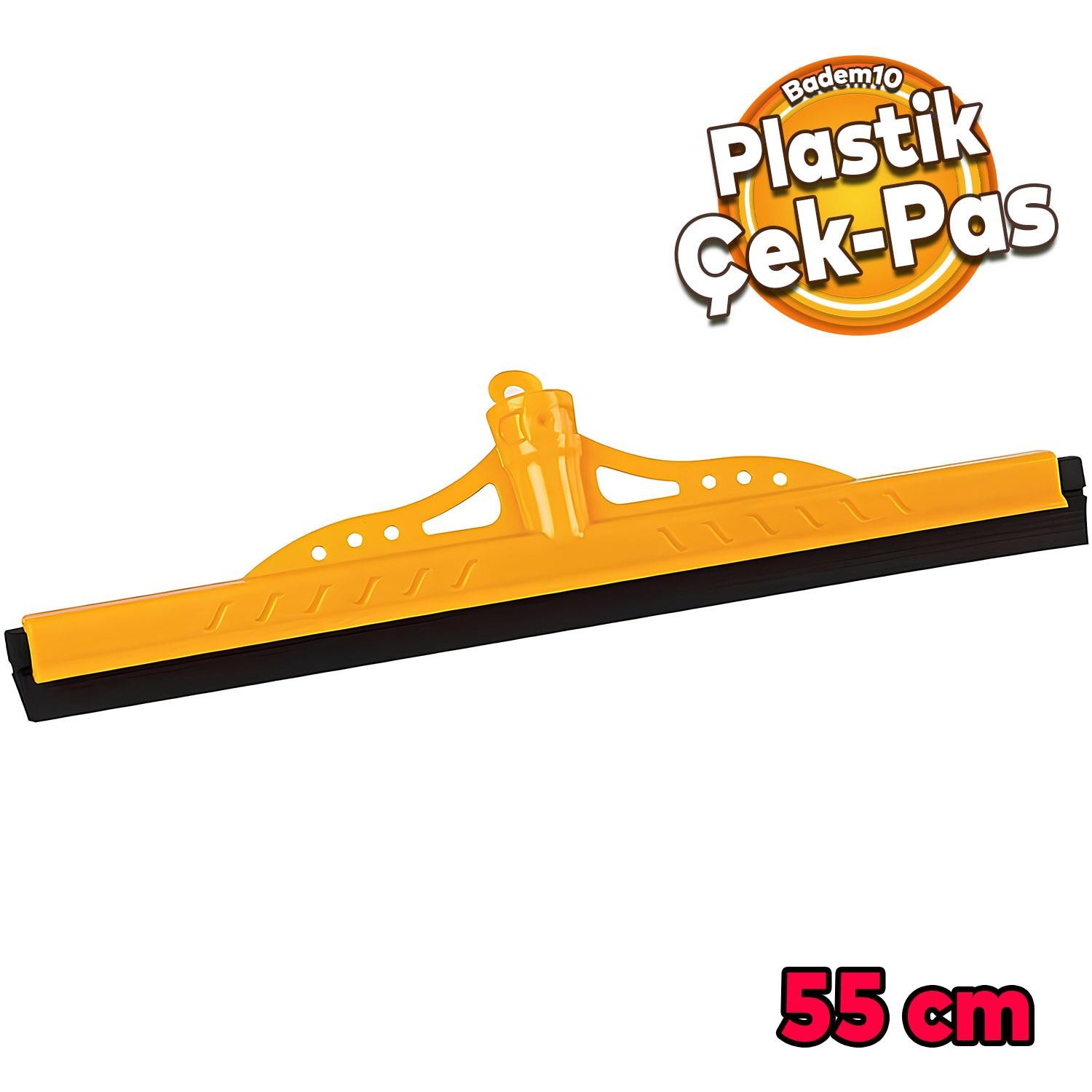 Ev Tipi Plastik Çekpas Çekçek Yersil 55 cm Ev İş Yeri Dükkan Cam Zemin Yer Temizleme Silme