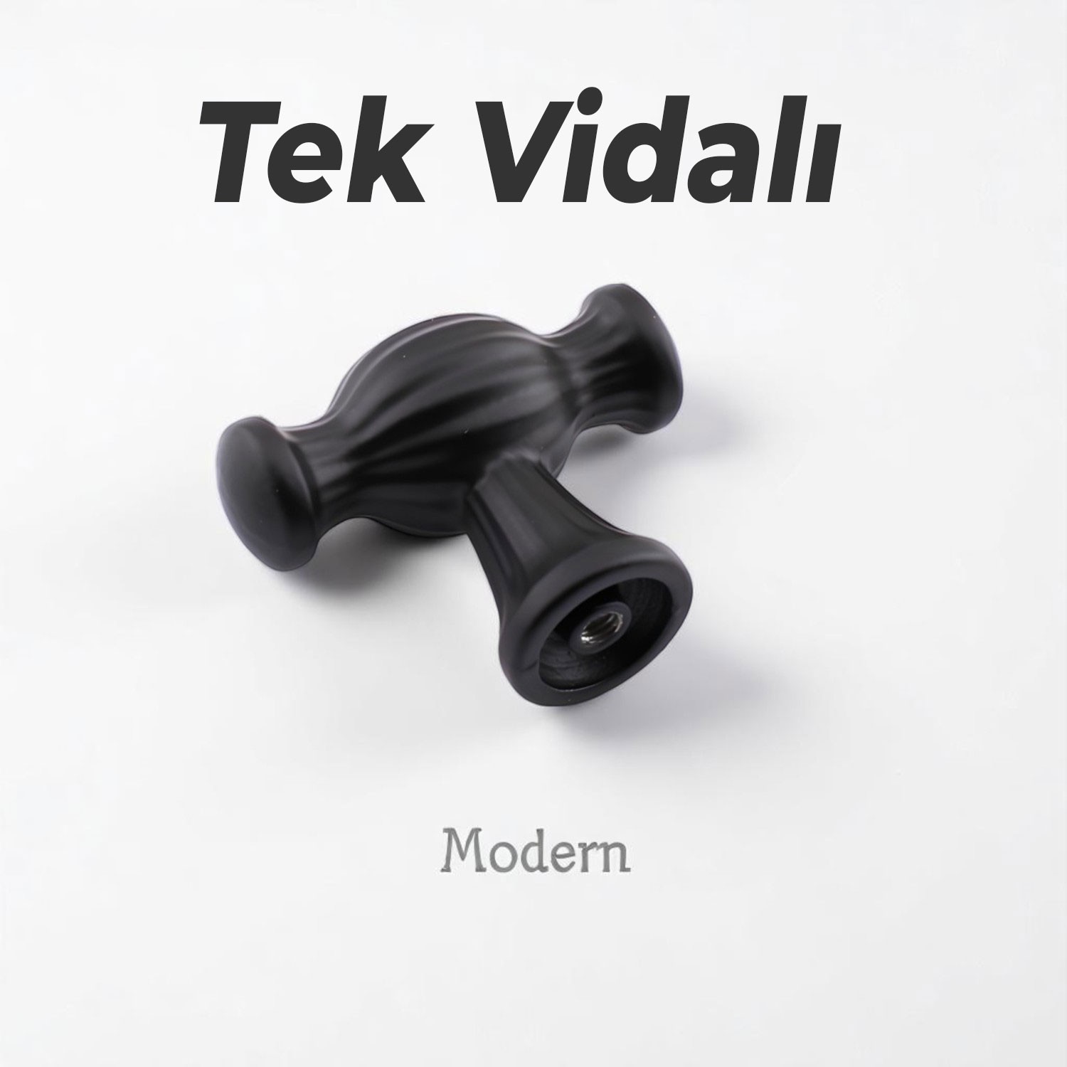 Kesir Siyah Metal Kulp Düğme Mobilya Çekmece Mutfak Dolabı Kulbu Dolap Modern Kapak Kulpları