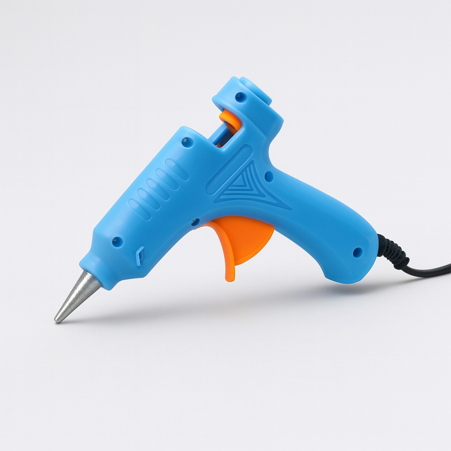 7.5 mm 20W Sıcak İnce Mum Silikon Tabancası 190°C Hızlı Isınan Güçlü Yapıştırıcı Tabanca Ergonomik