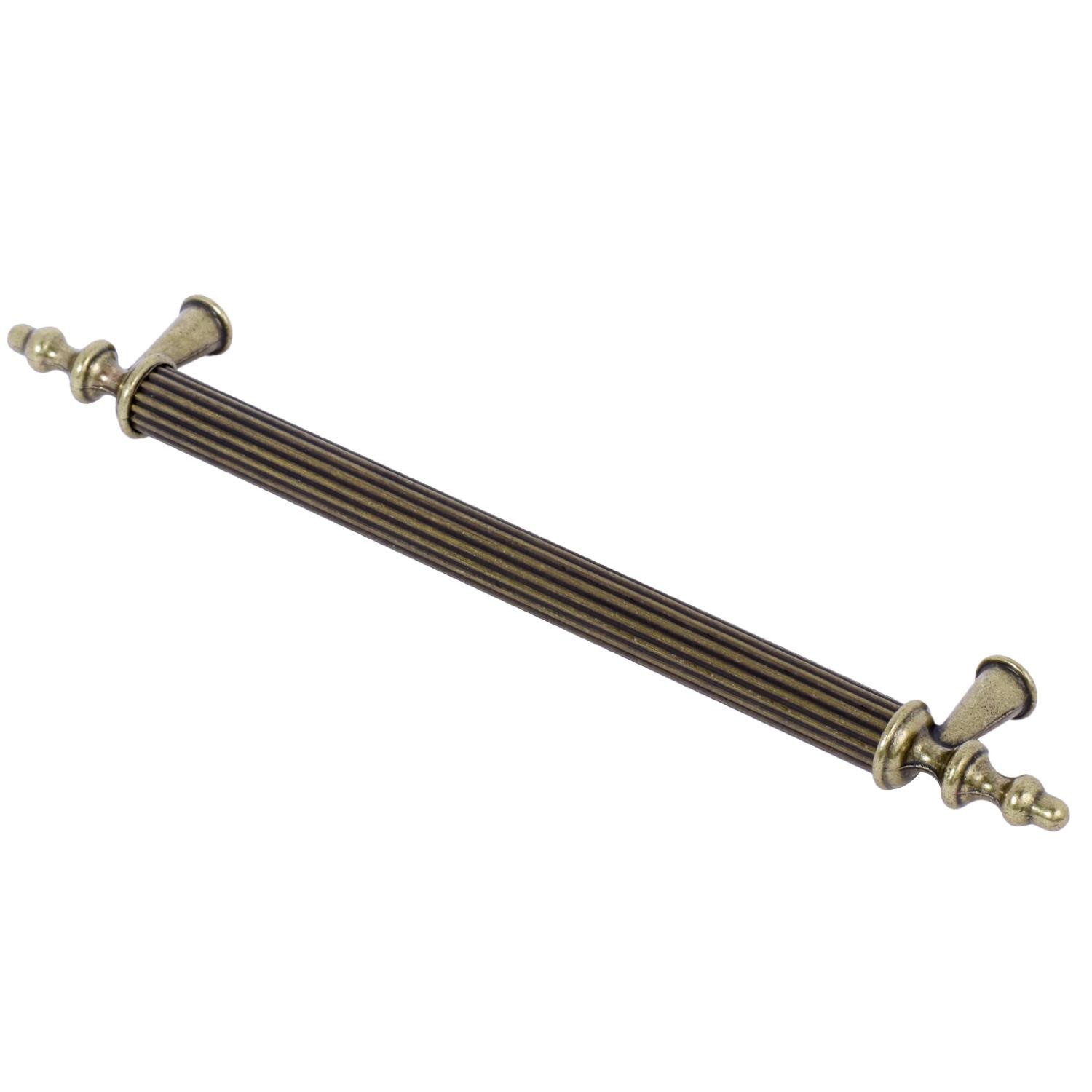 Ovacık Eskitme Antik Sarı Metal 128 mm (4 ADET) Mobilya Mutfak Çekmece Dolap Kulpu Kulbu Kulpları