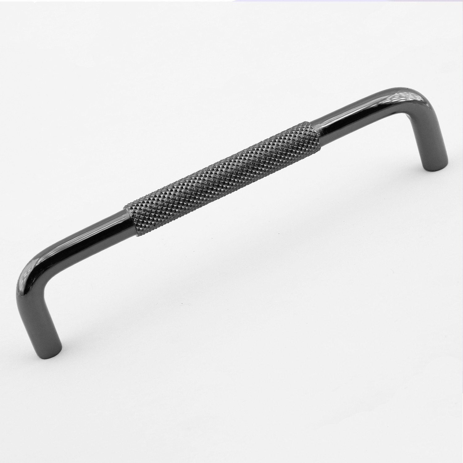 Tırtıklı Füme Metal Kulp 160 mm 16 cm Mobilya Çekmece Dolap Dolabı Modern Kapak Kulpları