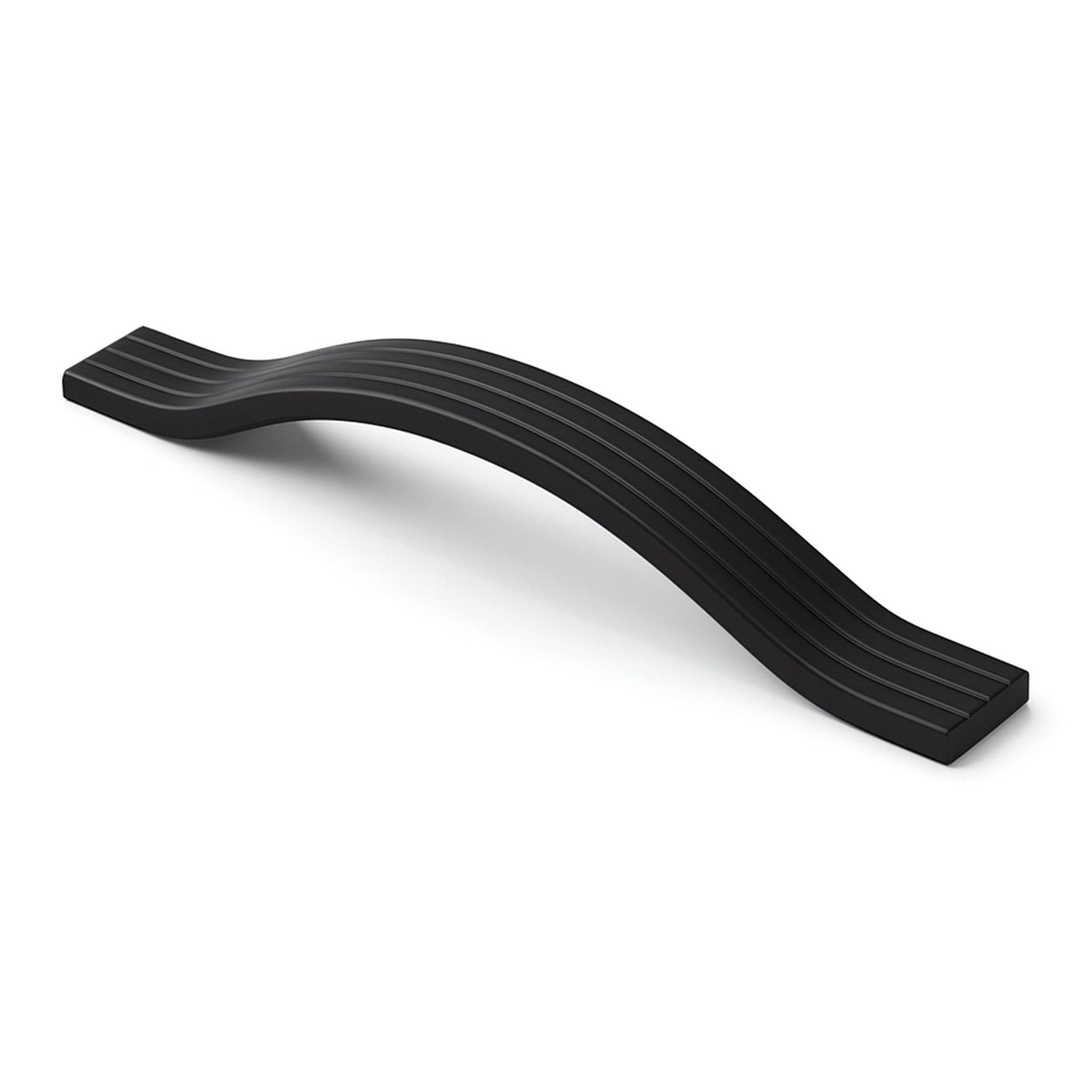 Akasya Siyah Metal Kulp 128 mm Modern Mobilya Çekmece Kolu Mutfak Dolabı ve Kapak Kulpları Dayanıklı