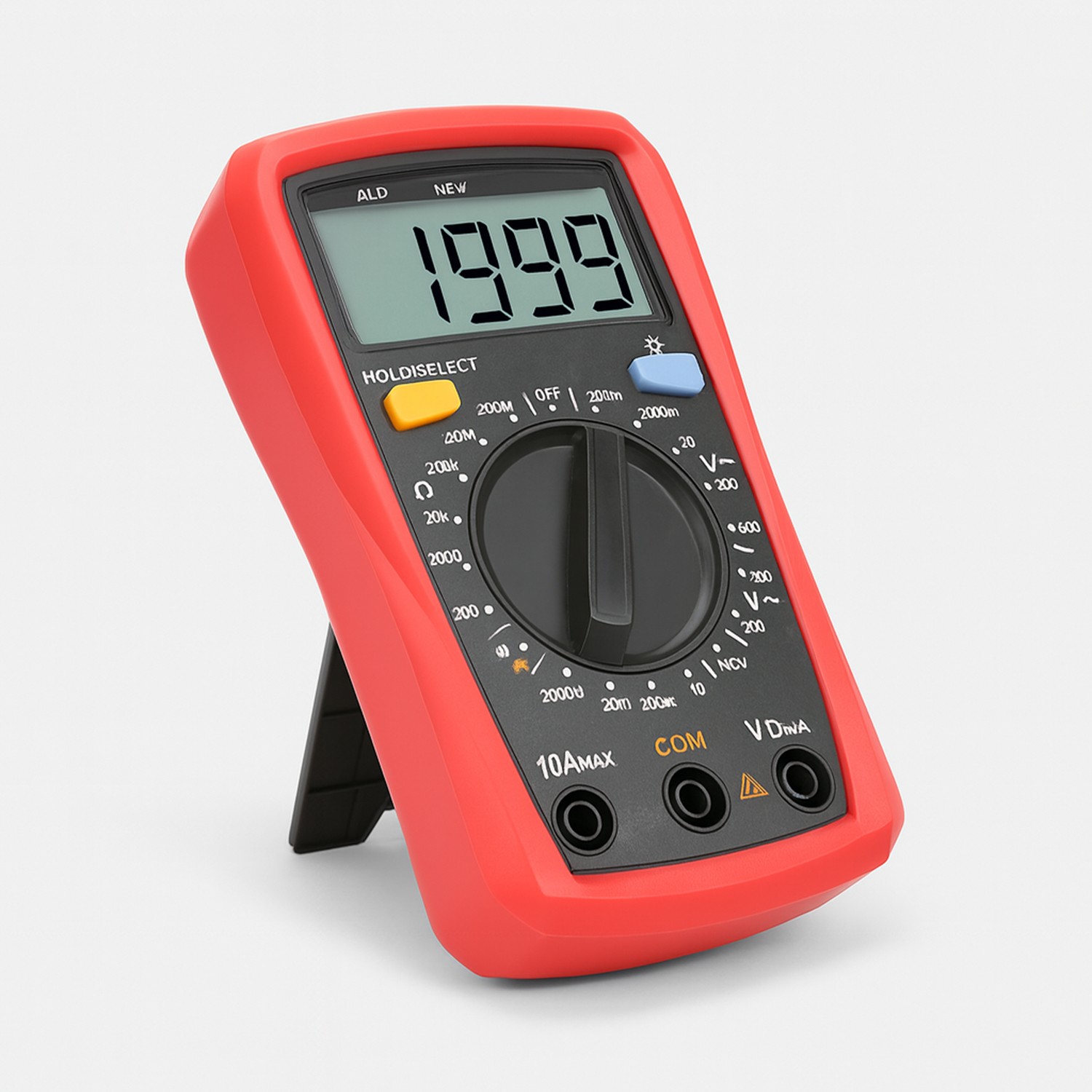 Palm Size Avuç İçi Dijital Multimetre Elektrik Ölçü Cihazı Aleti Ampermetre Direnç Akım Voltaj Ölçer