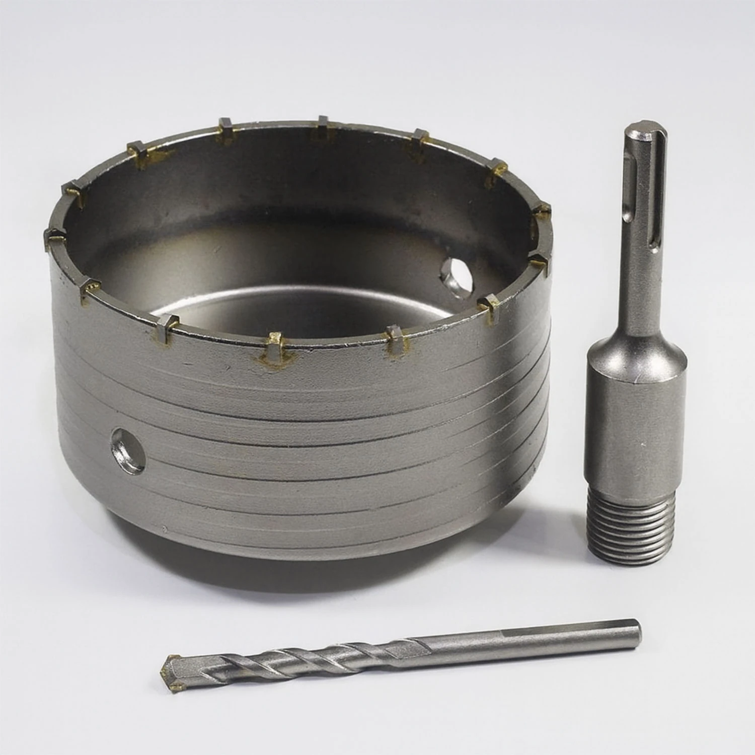 Endüstriyel Elmas Beton Delme Pançı 150MM Profesyonel Krom Alaşım Profesyonel Matkap Ucu