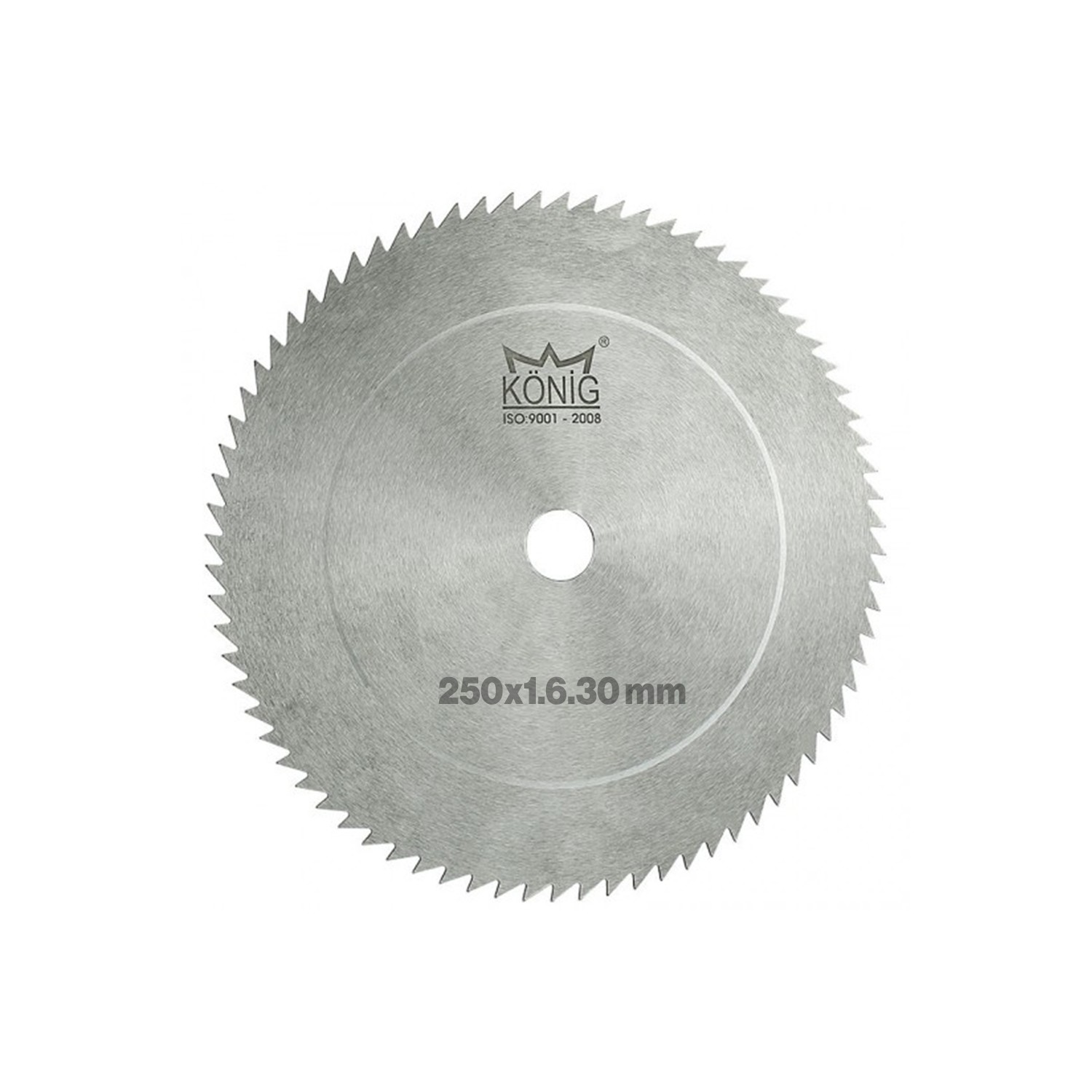 Marangoz Sunta Mobilya Ahşap Kesme König Daire Testere Elmassız 250x1.6x30 mm 