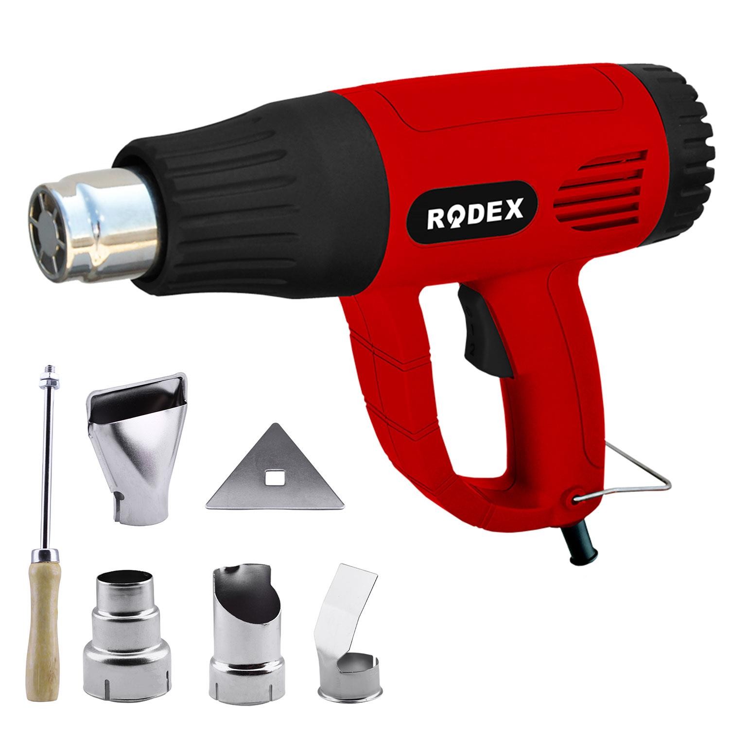 Rodex RDX303A Sıcak Hava Tabancası 2 Kademeli 2000W