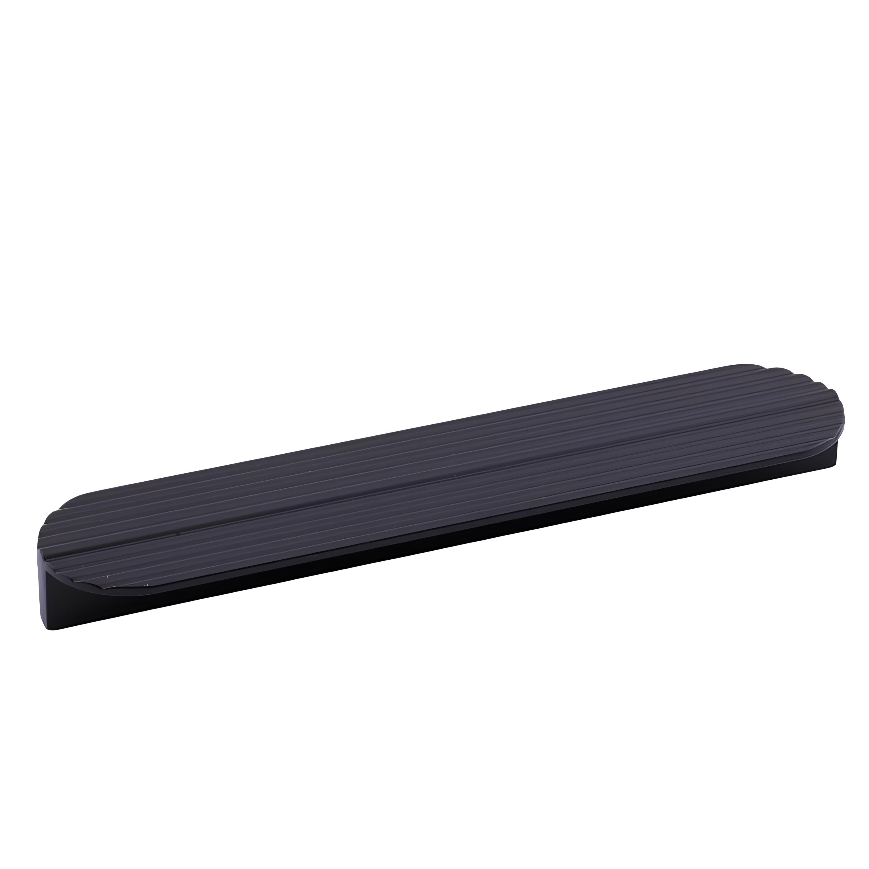 Teke Mat Siyah Metal Kulp 224 mm 22,4 cm  Mutfak Dolabı Kulbu Kulpu Mobilya Çekmece Dolap Kulpları