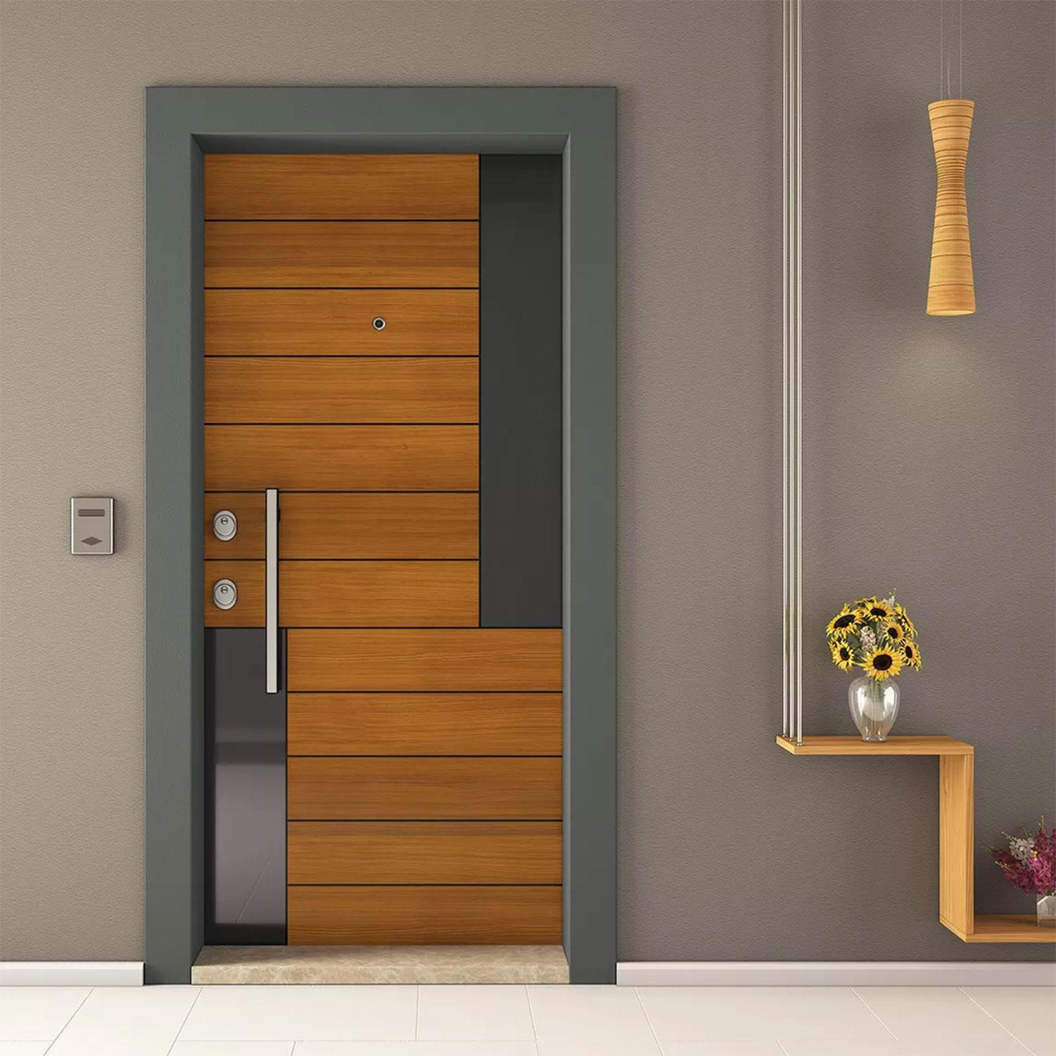 Kapı Dürbünü Çelik Kapı Saten 50-90 mm Ayarlanabilir Çap 14 mm