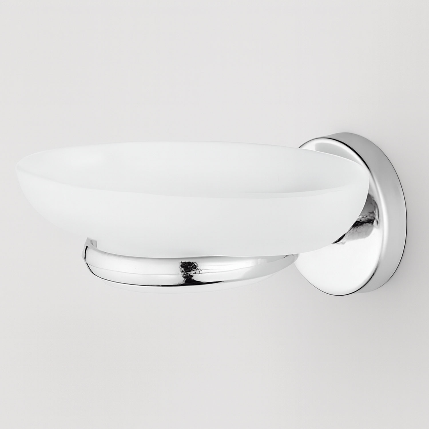 Krom Duvar Tipi Sabunluk Banyo Tuvalet Mutfak İçin Şık Metal Modern ve Dayanıklı Tasarım Aksesuar