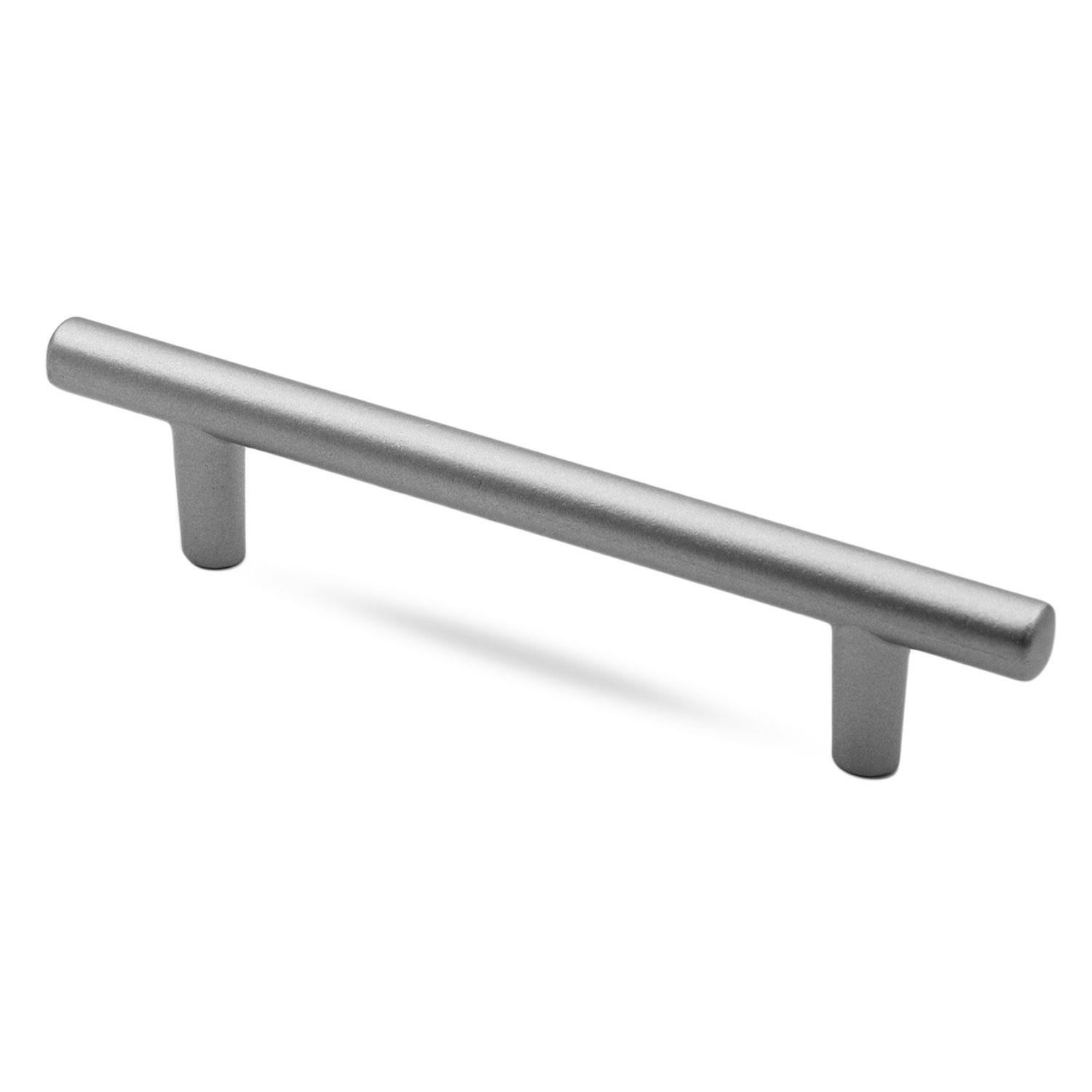 Gül Boylu Mobilya Mutfak Dolap Çekmece Dolabı Metal Kulpu Kulbu Kulpları Mat Krom (96 MM-9.6 CM)