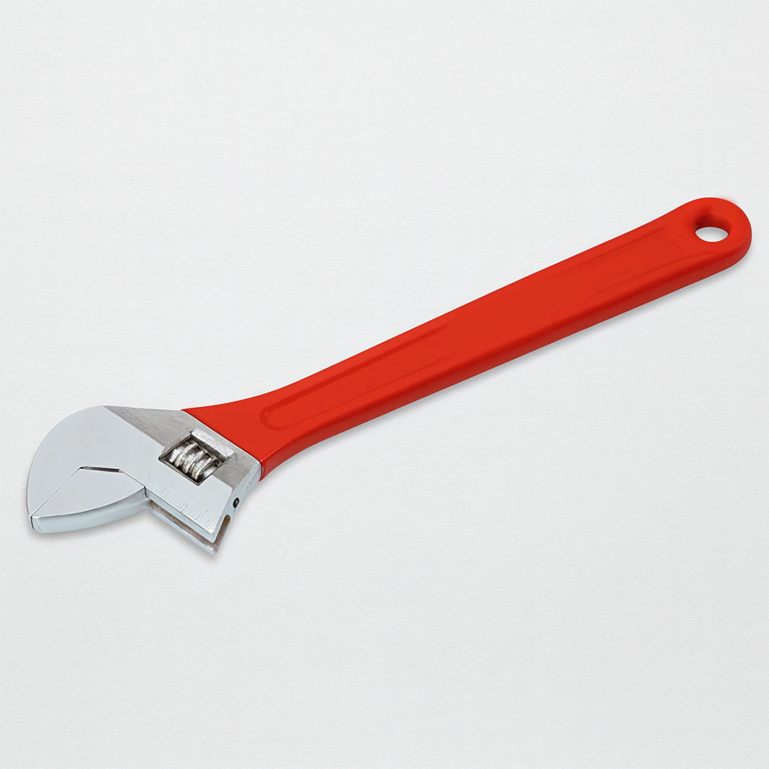 Kurbacık İngiliz Anahtarı 8 İnç 19.5 cm Profesyonel Ayarlı Anahtar Çelik Gövde Ergonomik Sap Vidalı