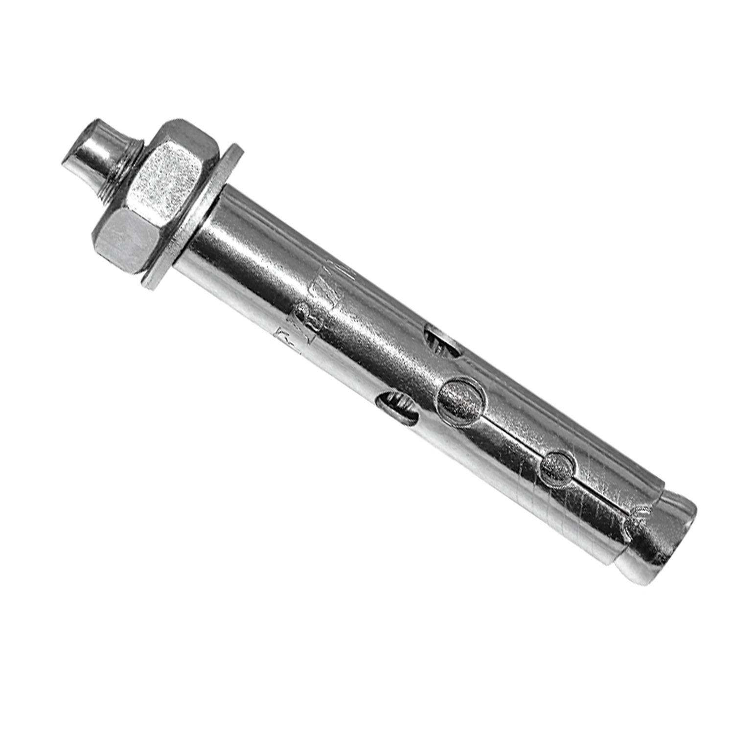 Saplamalı Gömlek Çelik Dübel M12x90 mm Raf Montaj Bağlantı Zemin Monte Tavan Asma Aparat 8 Adet