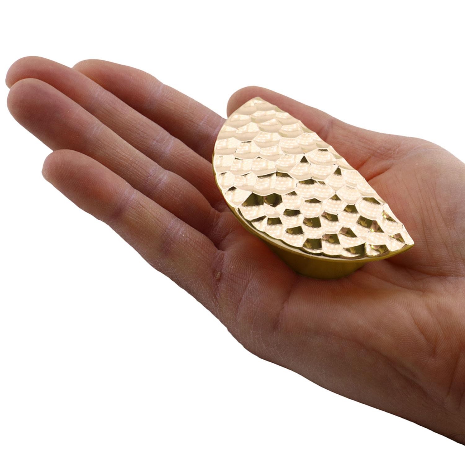 Elegans Half Çekmece Dolap Dolabı Kapak Kulpu Kulpları Kulbu Plastik Gold Altın Kulp Mobilya Mutfak
