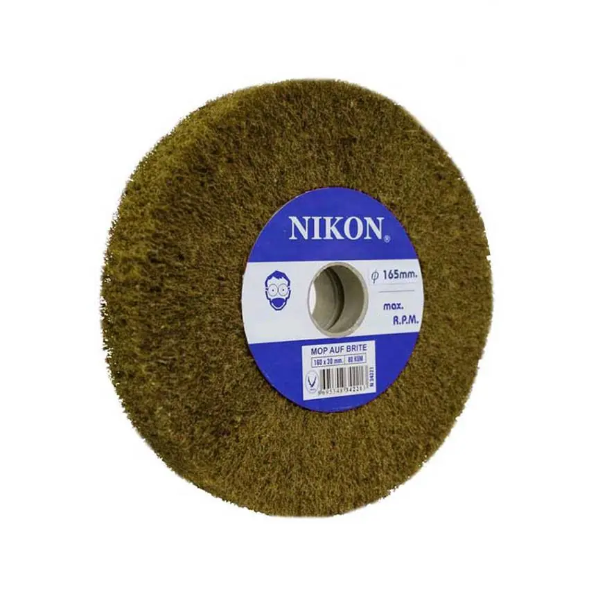 Nikon N34223 Keçe Mop Zımpara 165x30x25 mm 120 Kum- Badem10
