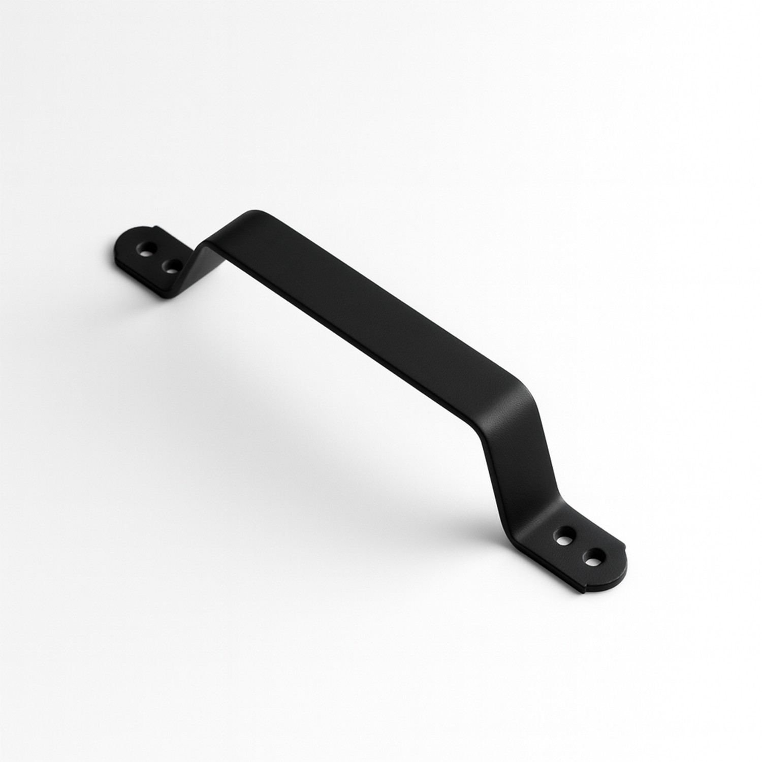 Mat Siyah Renk Metal El Tutamagı Çekme Kolu Kapı Tutma Kulbu 17 cm Kulp Kapı Tutamağı Kulpu