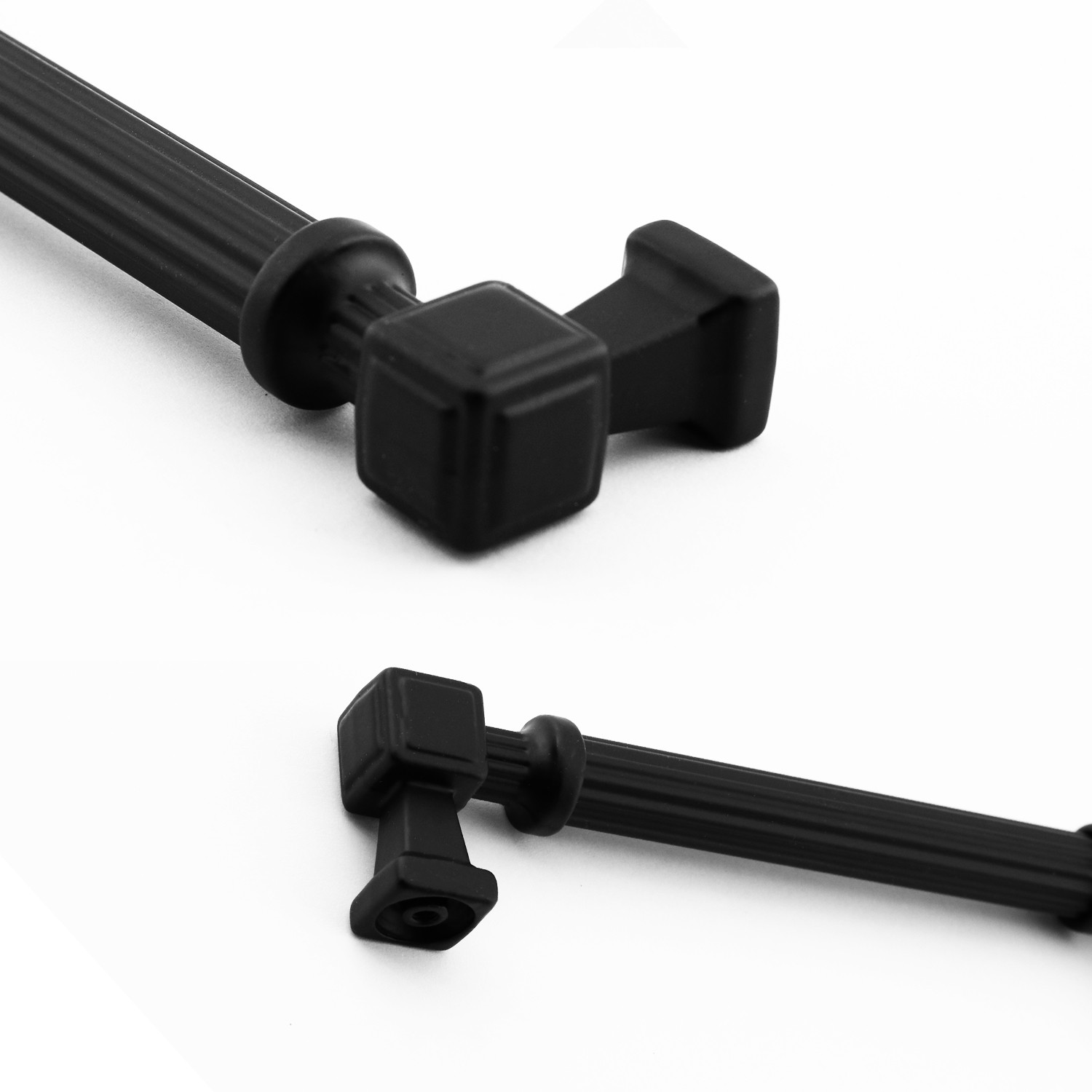 Talas Siyah Çizgili Metal Lüks Kulp 128 mm 12.8 cm Mobilya Mutfak Çekmece Dolabı Dolap Kulpları Kulb