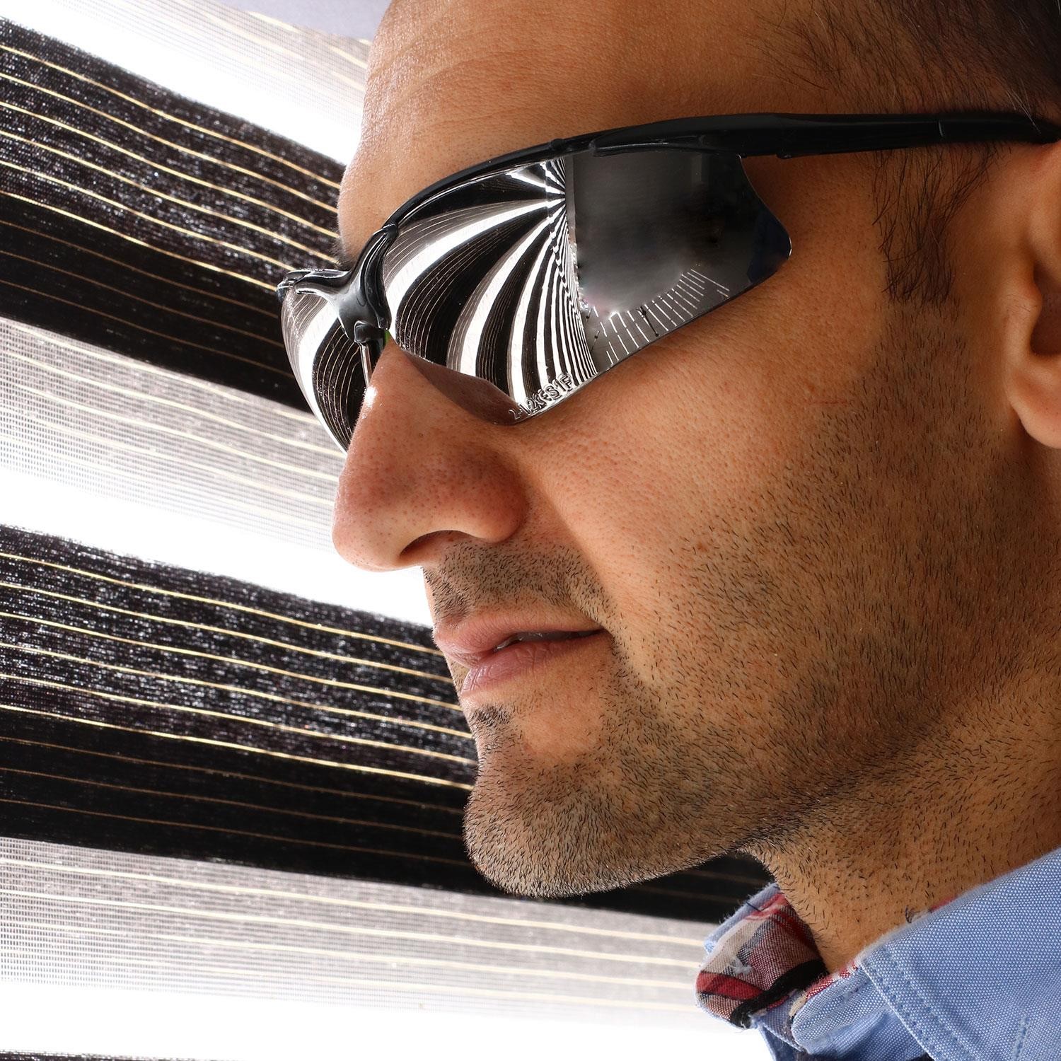İş Güvenlik Gözlüğü Antifog Buğulanmaz Koruyucu Çapak Gözlük 600 Gümüş