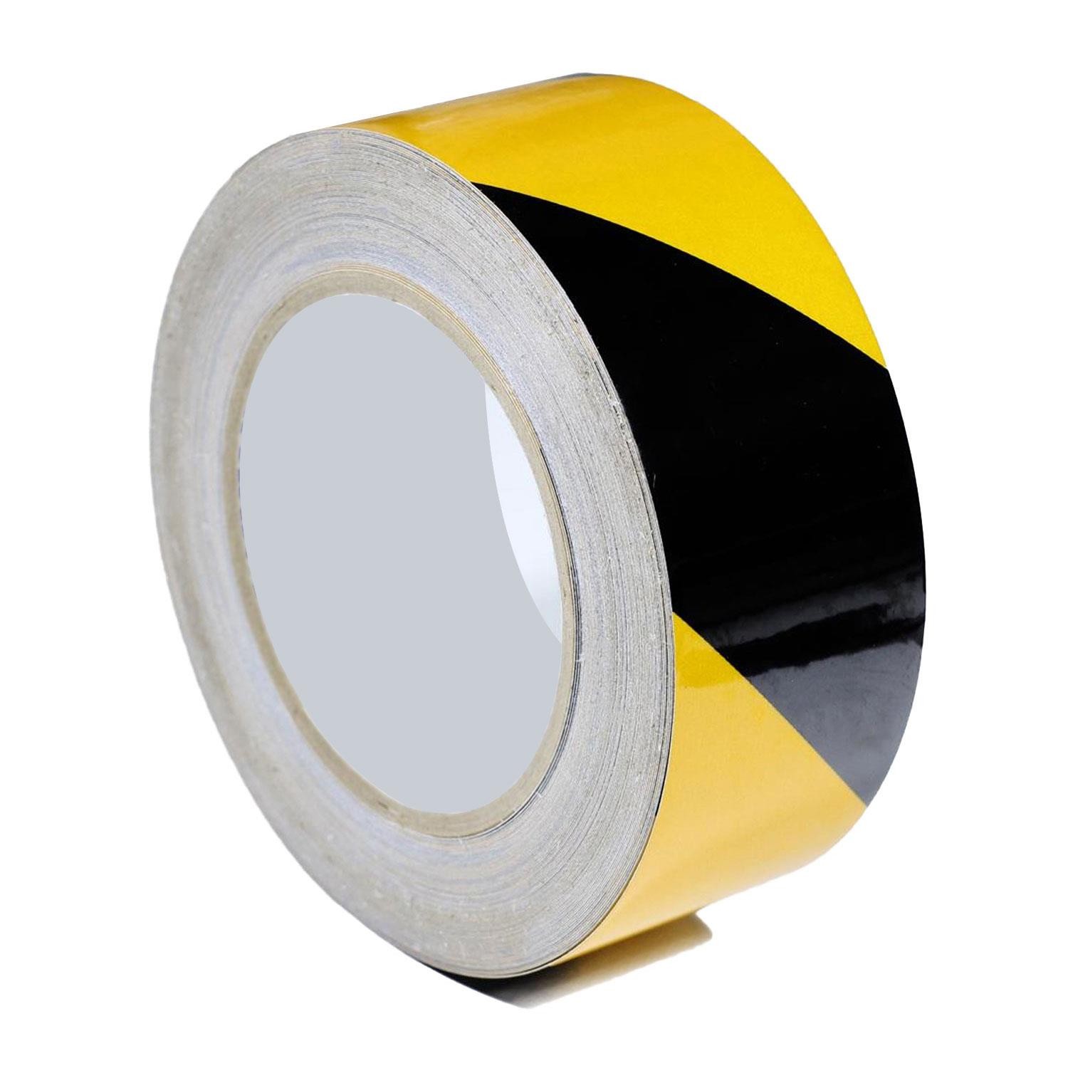 Yer İşaretleme Bandı Pvc Emniyet Zemin İkaz Bant 48 mm x 30 Metre