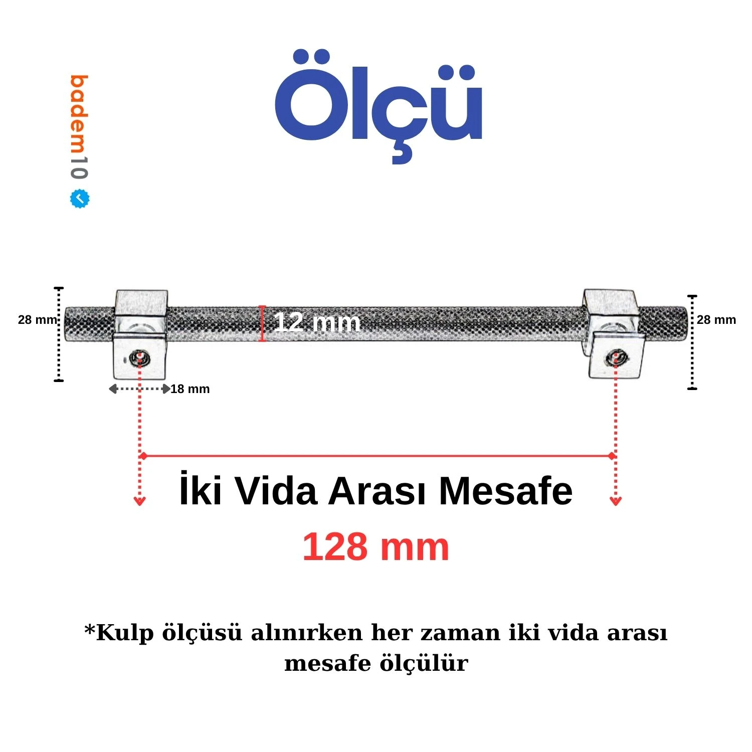 Martel Antik Metal Kulp 128 mm Mobilya Çekmece Dolap Kapak Kolu Dayanıklı Kulbu Kulpu Tasarım