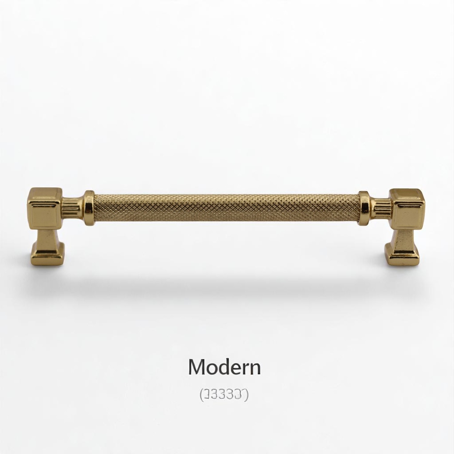 Grip Desenli Gold Altın Metal Kulp 128 mm Mobilya Çekmece Mutfak Dolabı Dolap Modern Kapak Kulpları