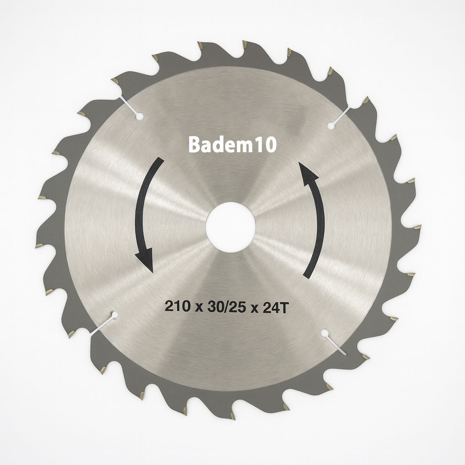 Sunta MDF Kesme 24 Diş 210x30x25 mm Profesyonel Ahşap Kesim Uyumlu Dairesel Testere Bıçağı Modeli