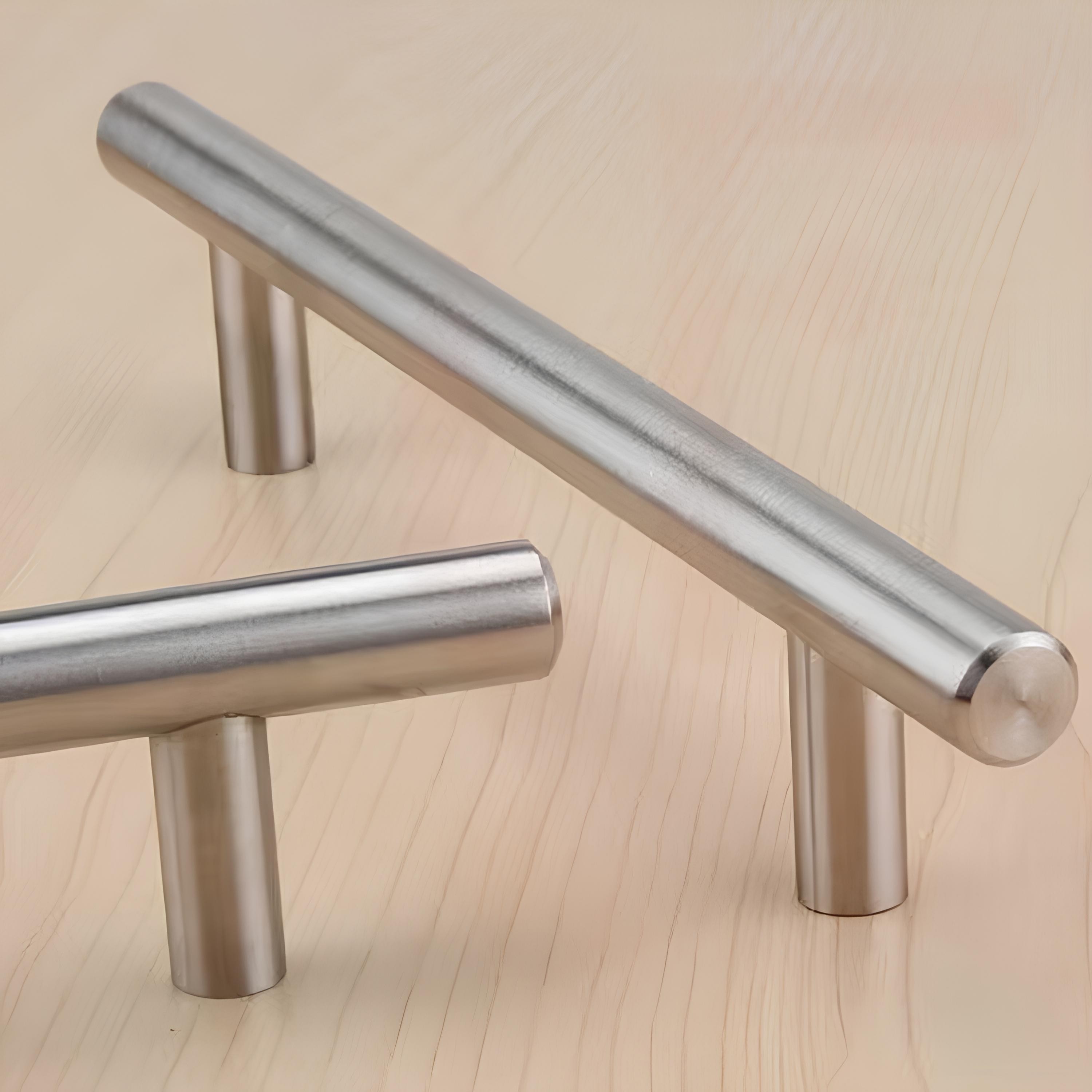 Pürüzsüz 192 mm İnox Metal 10 Adet Dolap Dolabı Mobilya Mutfak Çekmece Kapak Kulbu Kulpu Kulpları
