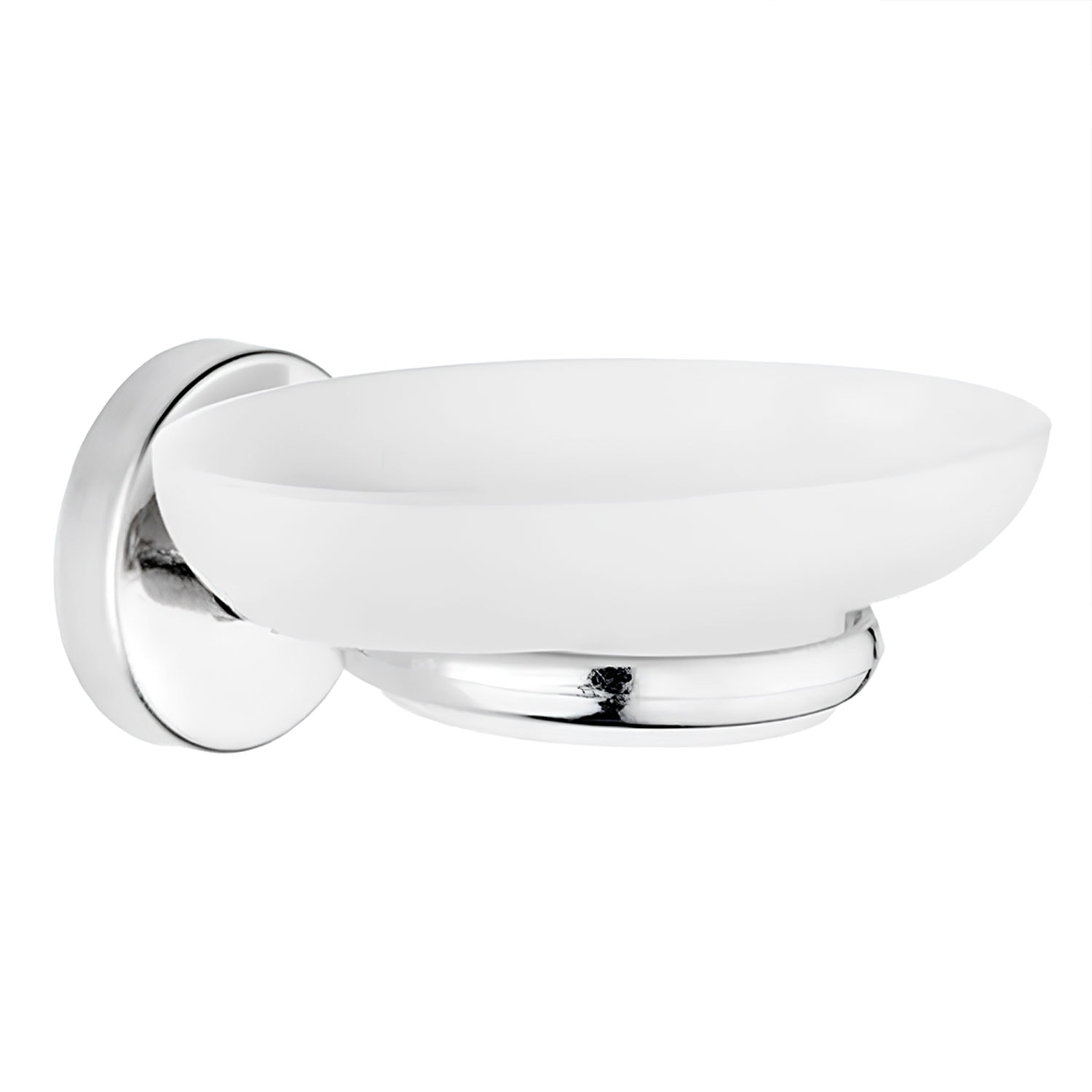 Krom Duvar Tipi Sabunluk Banyo Tuvalet Mutfak İçin Şık Metal Modern ve Dayanıklı Tasarım Aksesuar
