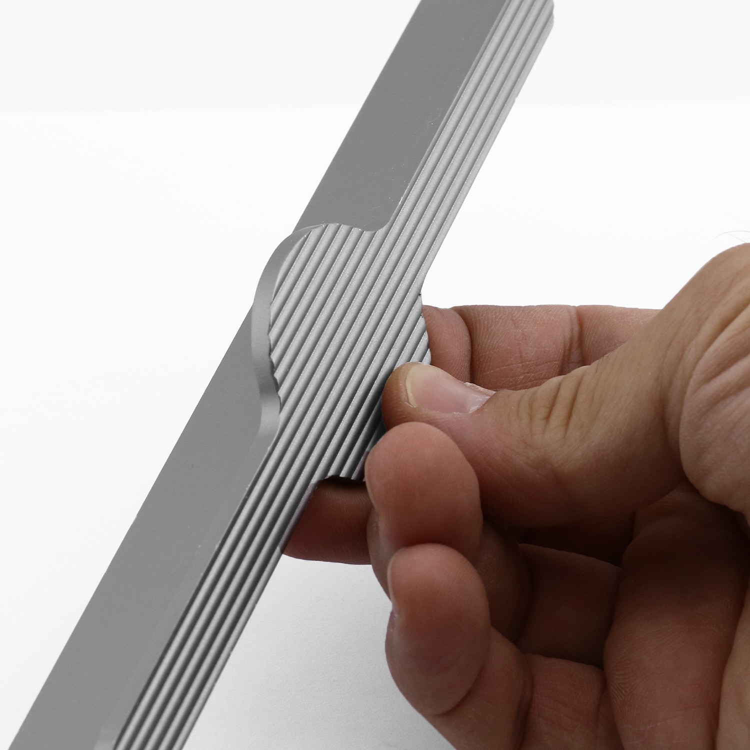 Saral Çizgili Füme Metal Kulp 512 mm 51.2 cm Mobilya Çekmece Mutfak Dolabı Dolap Kapak Kulplar