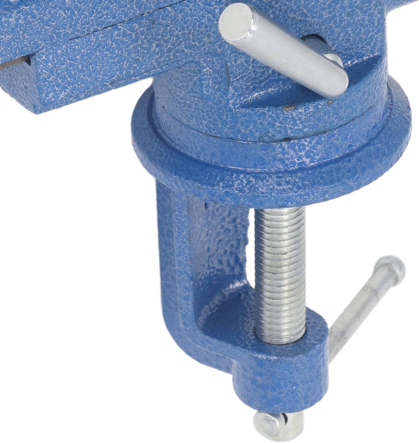 Masa Mengenesi 60 mm Mobilya Tezgah Dönerli Tabla Taban Metal Döküm İşkence Kıskaç Mini Ahşap Kanca