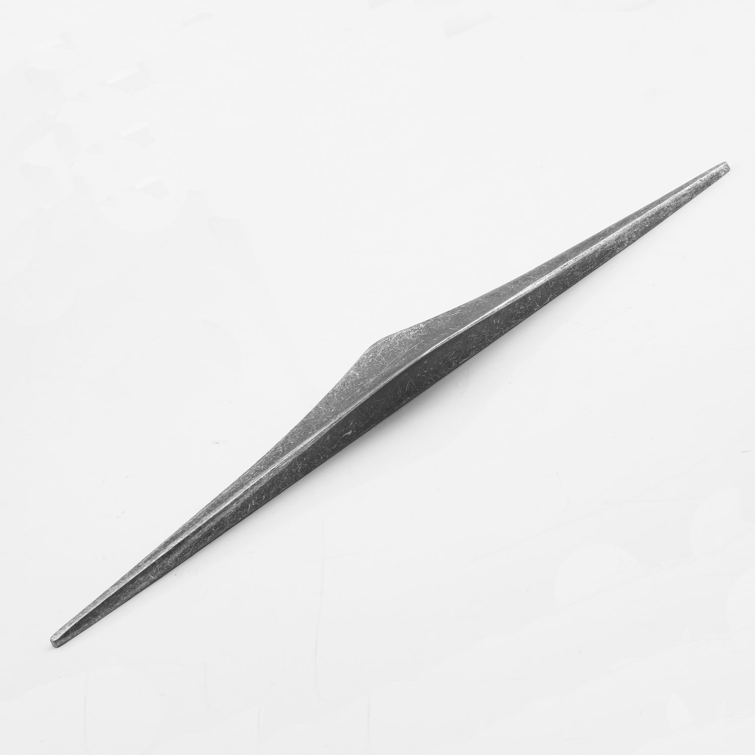 Antik Gümüş Metal Kulp 192 mm - 19.2 cm Mobilya Çekmece Mutfak Dolabı Dolap Kulpları Kulbu Kulpu