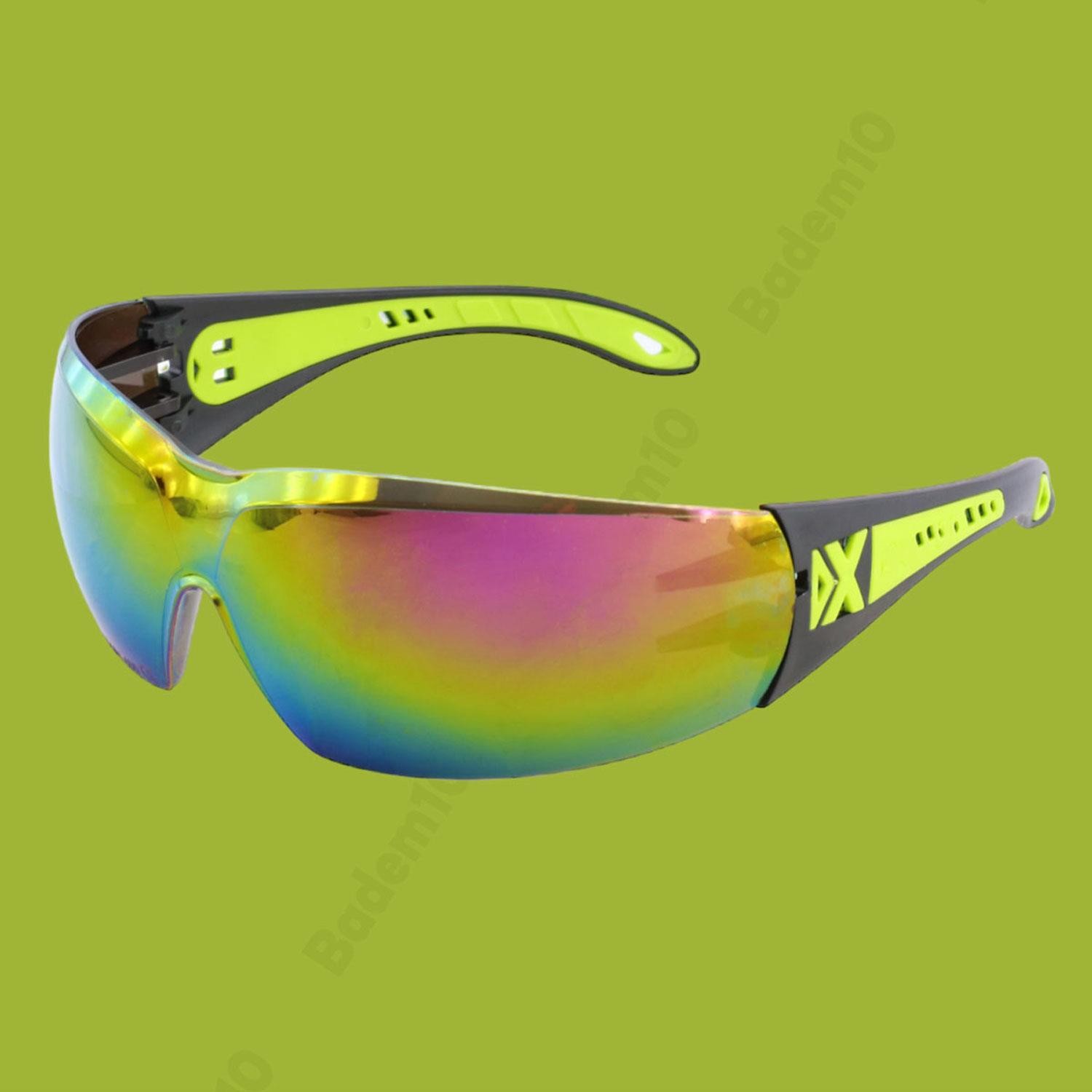 İş Güvenlik Gözlüğü Kaynak Gözlüğü Lazer UV Koruyucu Toz Korumalı Gözlük Silikon Kulaklık Gökkuşağı