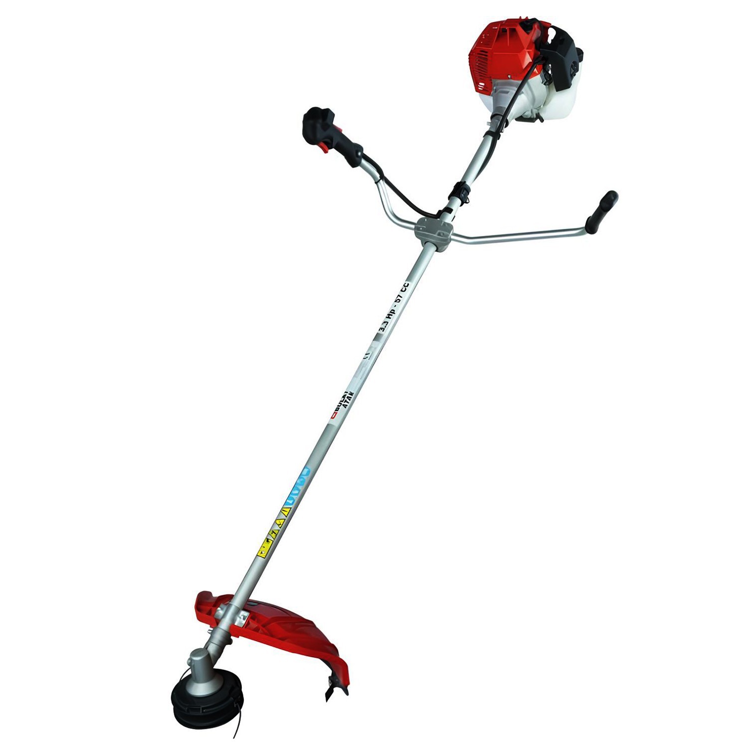 Bolat Benzinli Atak Yan Tırpan Çim Biçme Testeresi 3.3 hp 57 cc Bisiklet Kollu Omuz Askılı Misina