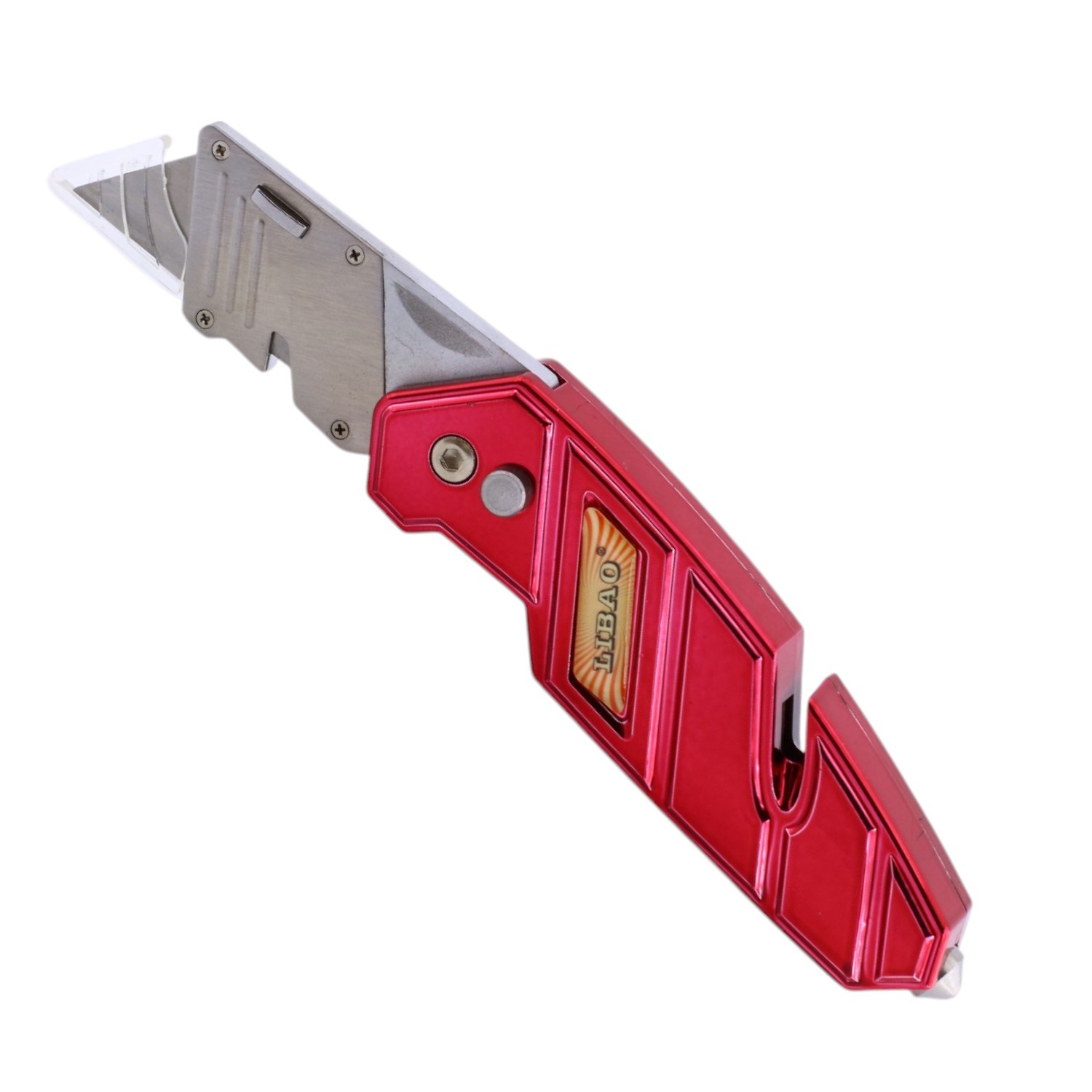 Çok Amaçlı Metal Maket Bıçak Karton Kumaş İp Kesme Halı Bıçağı Maket Bıçağı 5 Adet Yedek Bıçak Küçük