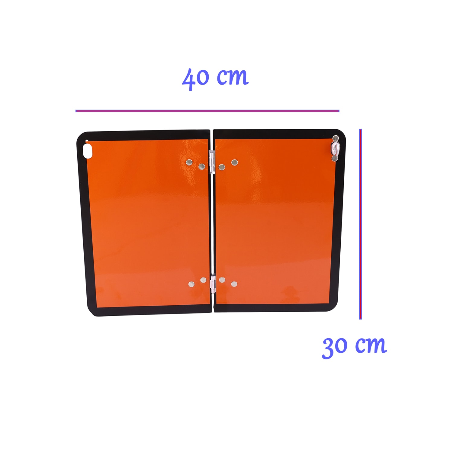 Metal Alüminyum 40x30 cm Yanıcı Madde Uyarı Levhası Cepli Katlanabilir Tanker Kamyon ADR Levha