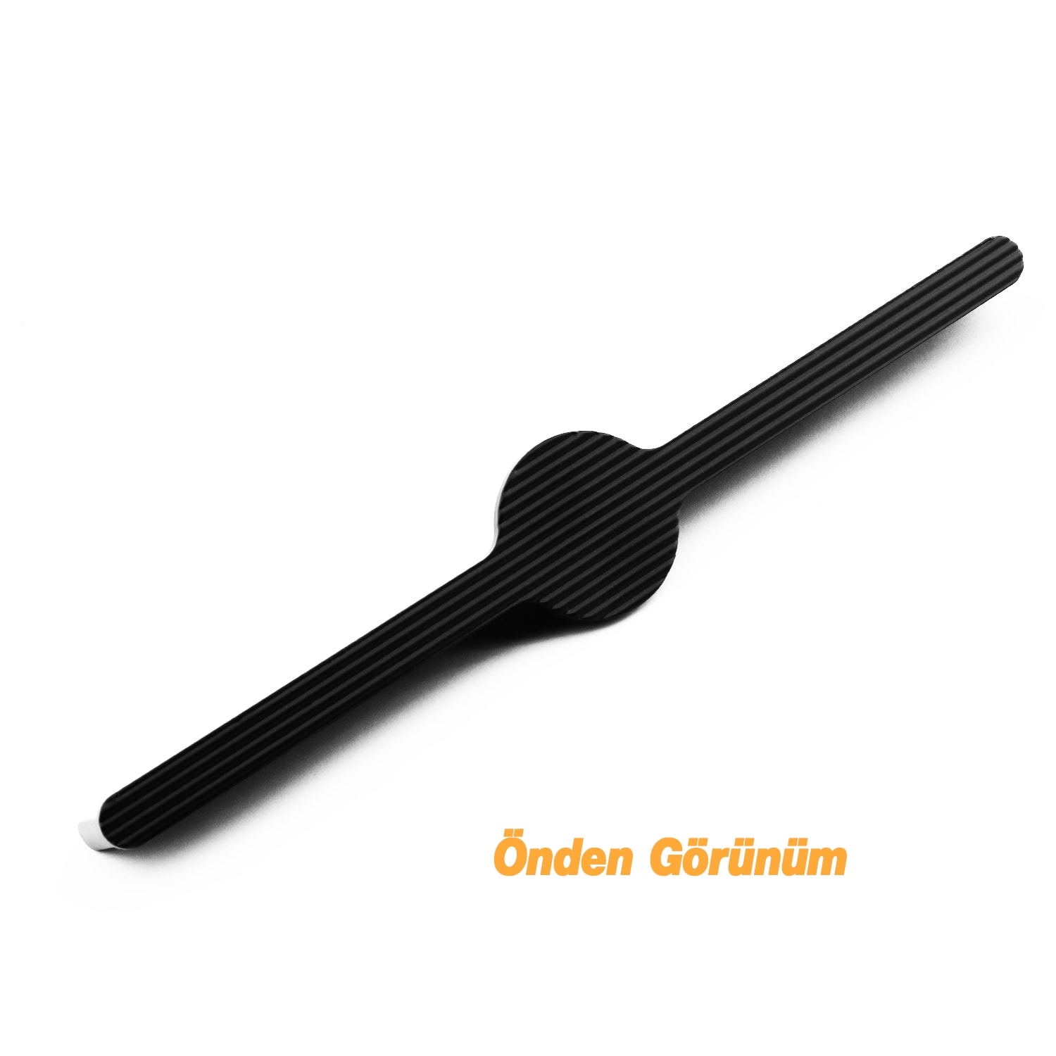 Saral Çizgili Mat Siyah Metal Kulp 224 mm 22.4 cm Mobilya Çekmece Mutfak Dolabı Dolap Kapak Kulplar