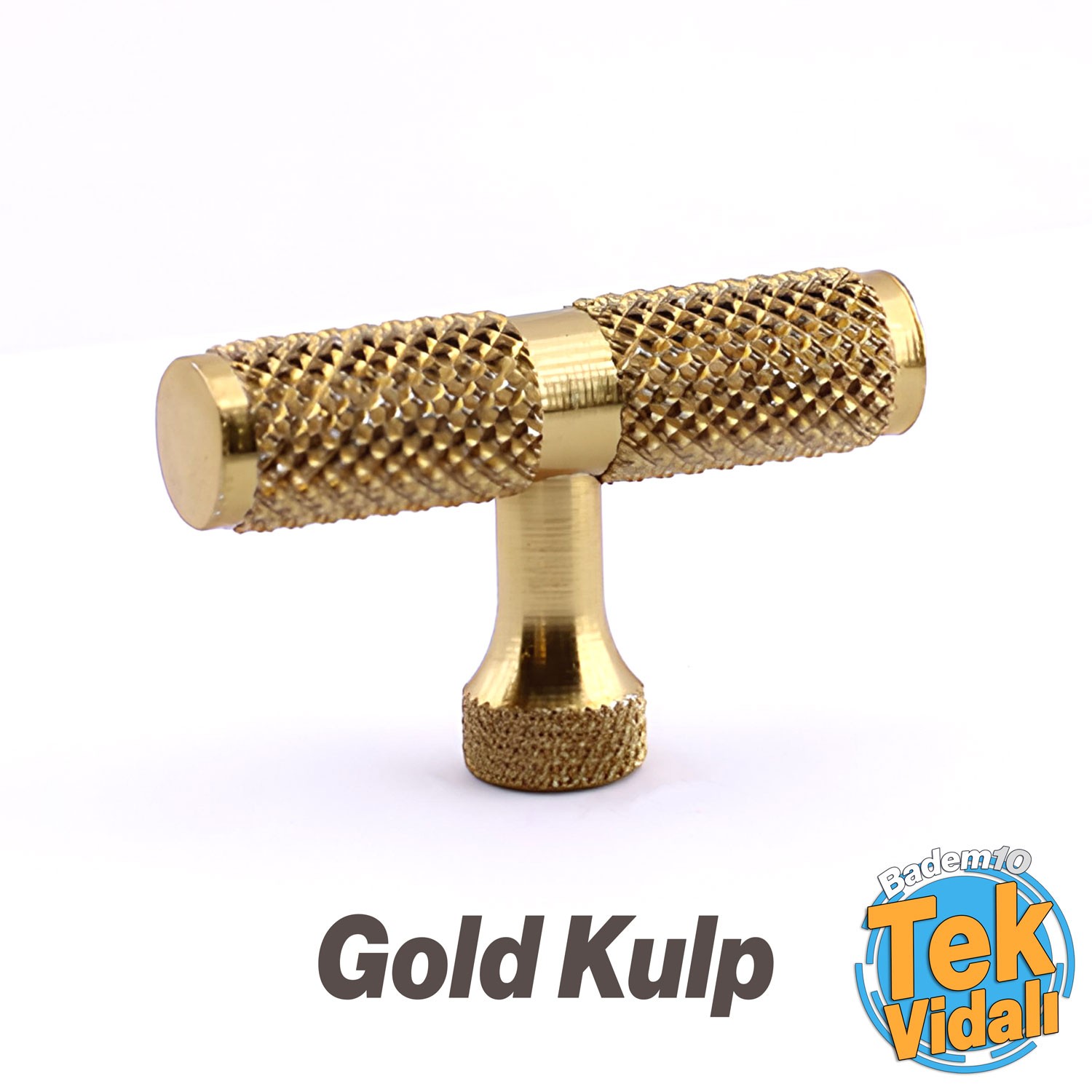 Martin Gold Metal Tek Vidalı Kulp Düğme Mobilya Çekmece Mutfak Dolabı Dolap Modern Kapak Kulpları