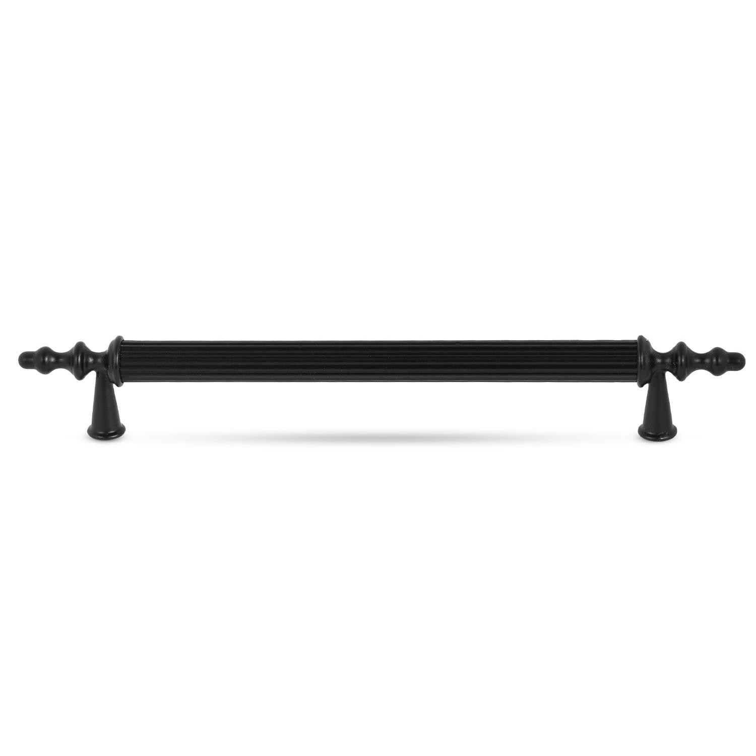 (SERT PLASTİK) 20 Adet Polavit 160 Mm Siyah Mobilya Mutfak Çekmece Dolap Dolabı Kulpu Kulbu Kulpları