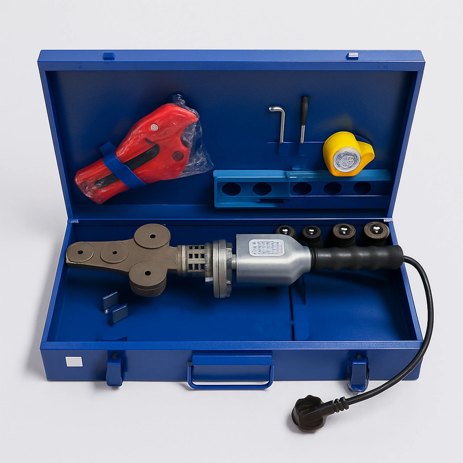 Profesyonel 1000 Watt Kaynak Makinesi Seti Termostatlı Isı Ayarlı Plastik Boru Kaynak Cihazı