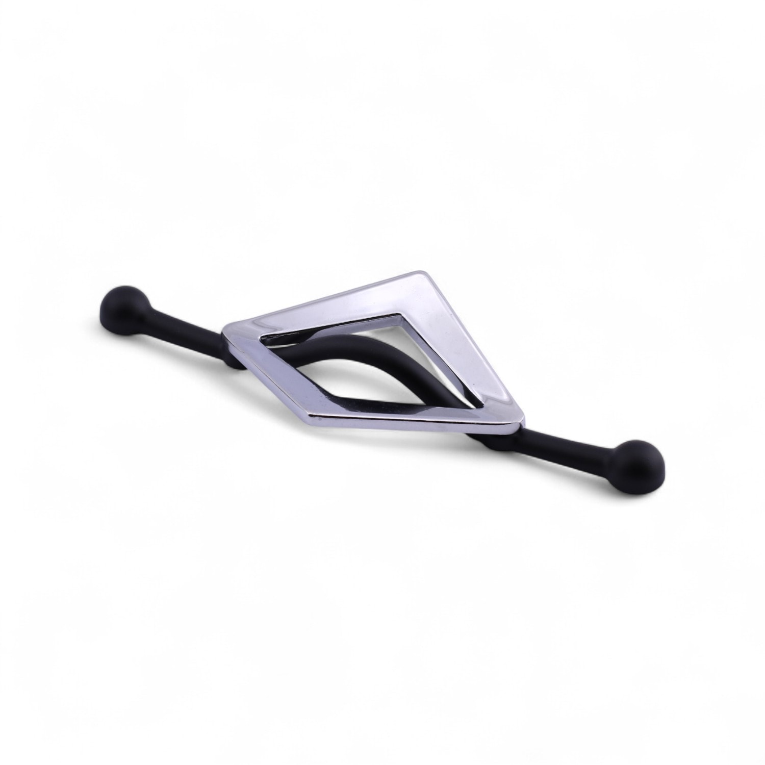 Gümüş Krom Metal Kulp 96 mm Dekoratif Dolap ve Çekmece Kapak Kolu Lüx Mobilya Kulpları Dekoratif