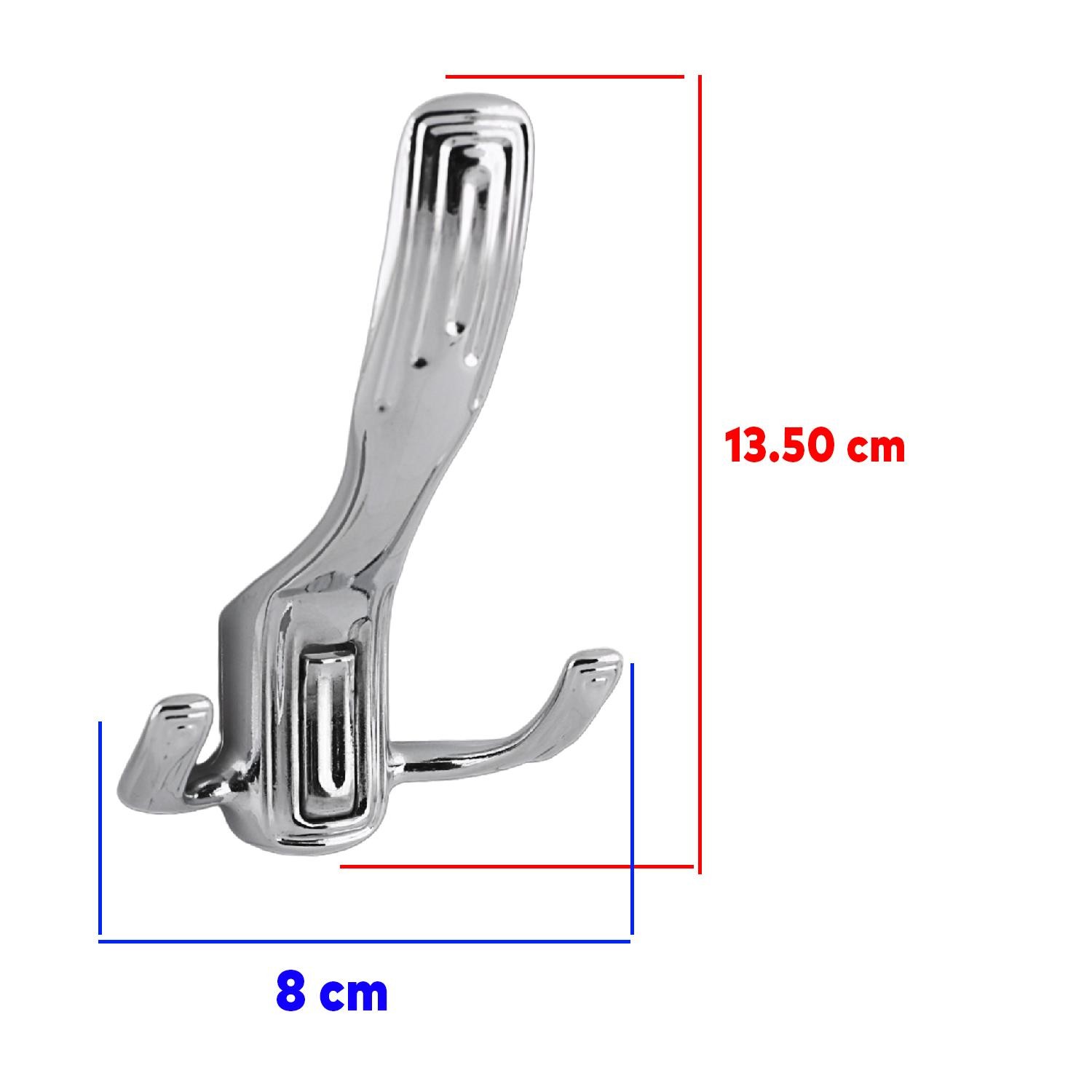 Portmanto Askı Metal Vestiyer Duvar Dolap Elbise Askısı Krom Mobilya Kapı Askılığı Aparatı Askı