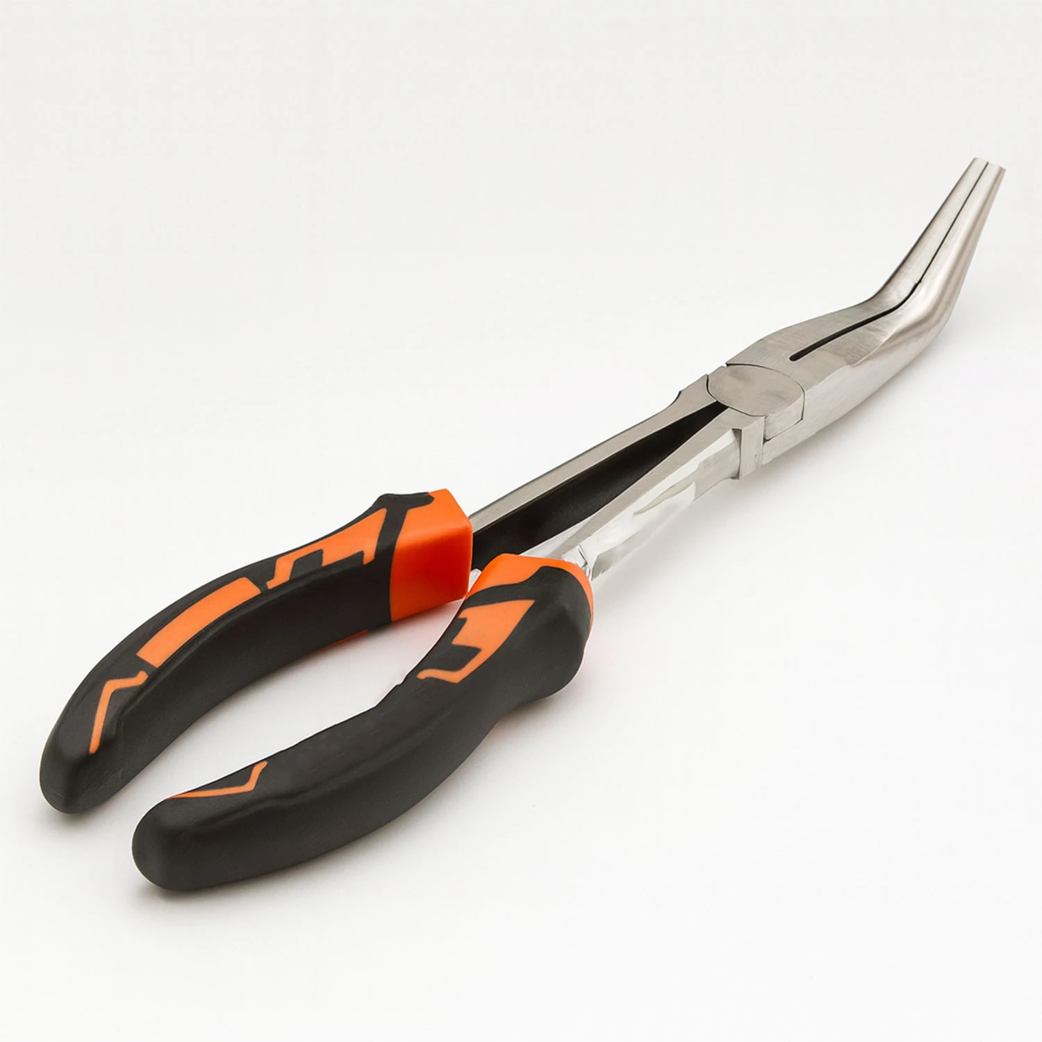 Extra Uzun Eğri Kargaburun 11 inç Kıvrık İnce Burun Pense Paslanmaz Çelik Metal Dayanıklı El Aleti