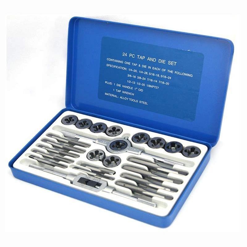 Nt Tools Pafta Kılavuz Seti Yiv Diş Açma Takımı NTKT02 (24 PARÇA)