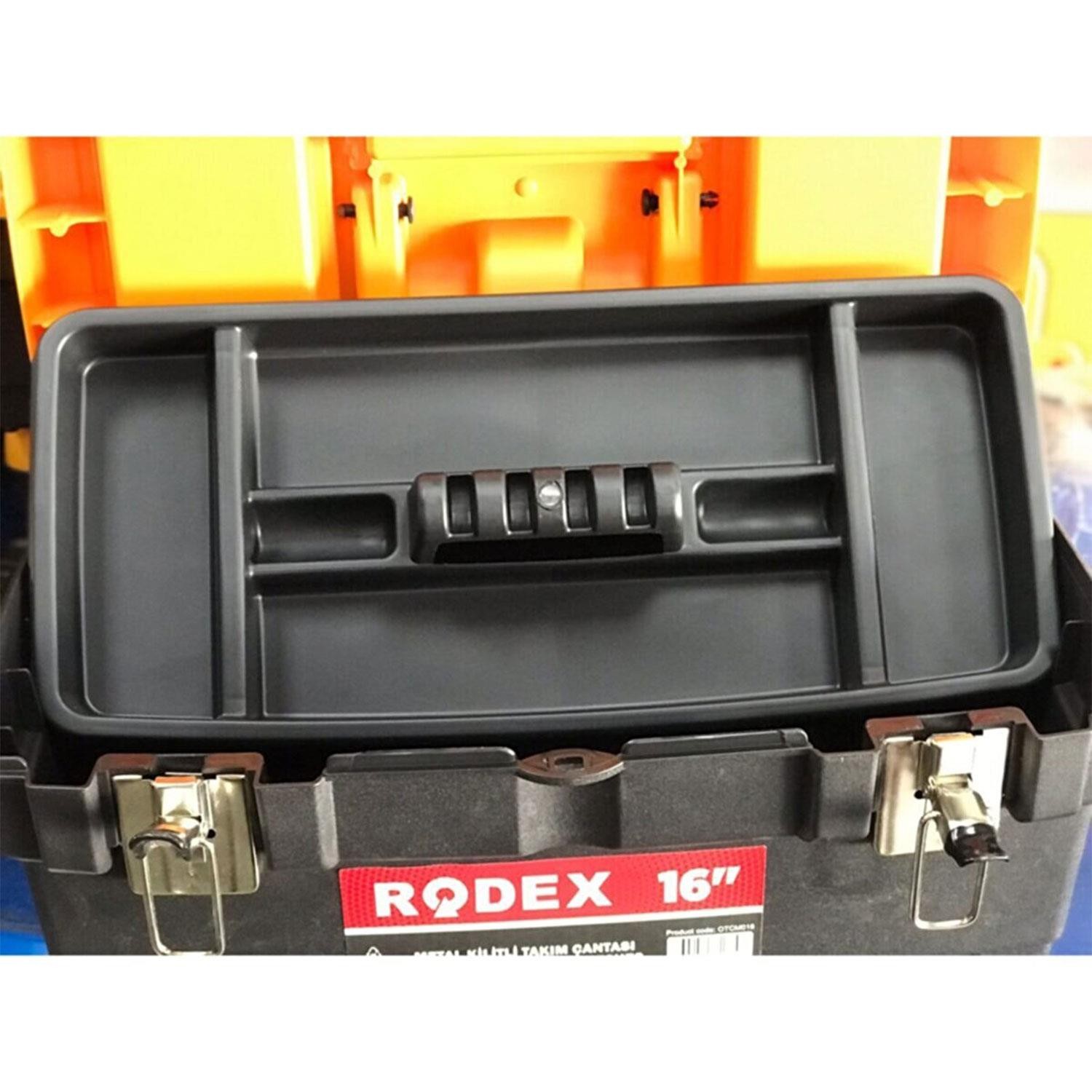 Rodex Takım Çantası Alet Çantası Metal Açma Kapatmalı OTCM016 16"